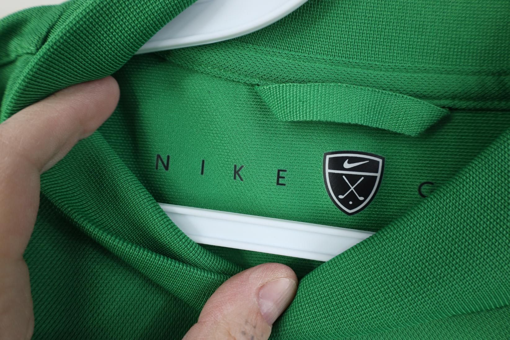 Nike Vintage Y2K Nike Golf Mini Swoosh Mock Neck T-Shirt Green Size US XL / EU 56 / 4 - 8 Thumbnail