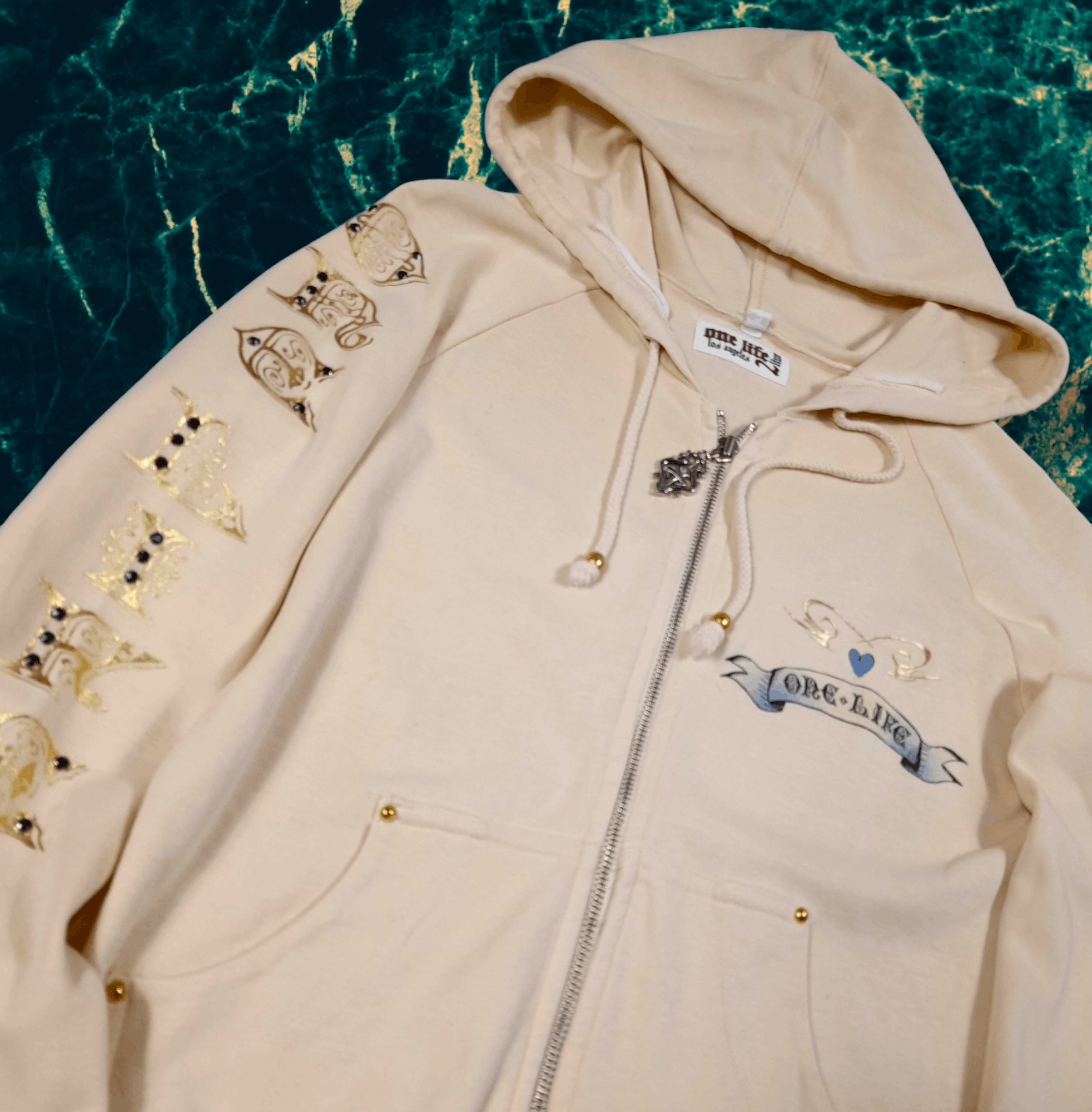 Ed Hardy Rare Unicorn Zip Hoodie Ed Hardy style Christian Audigier Size S / US 4 / IT 40 - 9 Thumbnail