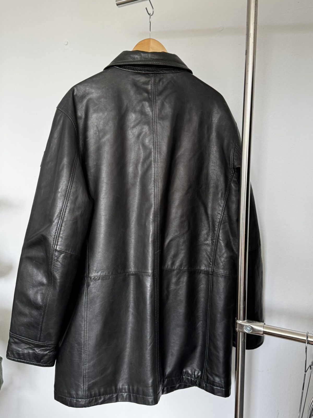 Milestone Milestone Premium Black Leather Jacket Size US XL / EU 56 / 4 - 2 Thumbnail