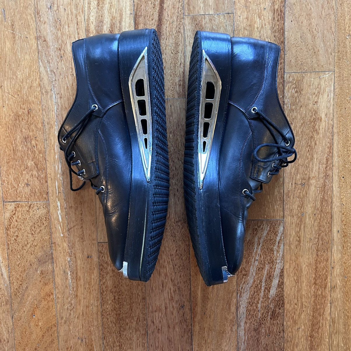 Dior × Kris Van Assche Dior Homme SS14 Metal Toe derbys by Kris Van Assche Size US 10 / EU 43 - 3 Thumbnail