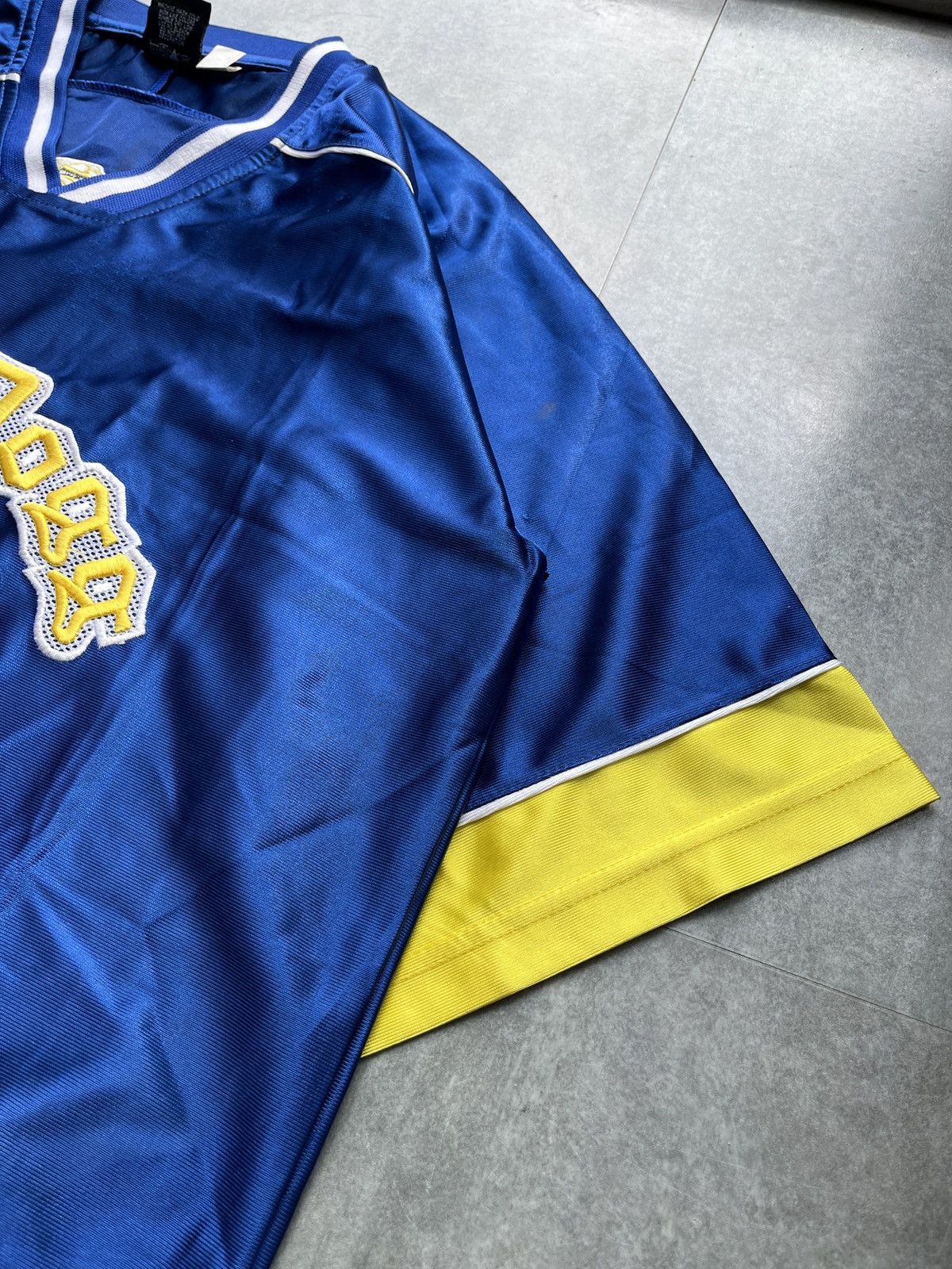 Snoop Dogg Blue & Yellow Snoop Dogg Jersey Early 2000s collector Piece Size US L / EU 52-54 / 3 - 5 Thumbnail