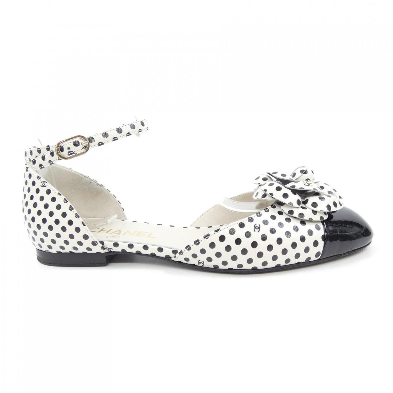 Chanel Chanel Chanel Mary Jane Calfskin Shoes Leather Shoes G45497B15869 DUTY FREE for USA Size ONE SIZE - 1 Thumbnail