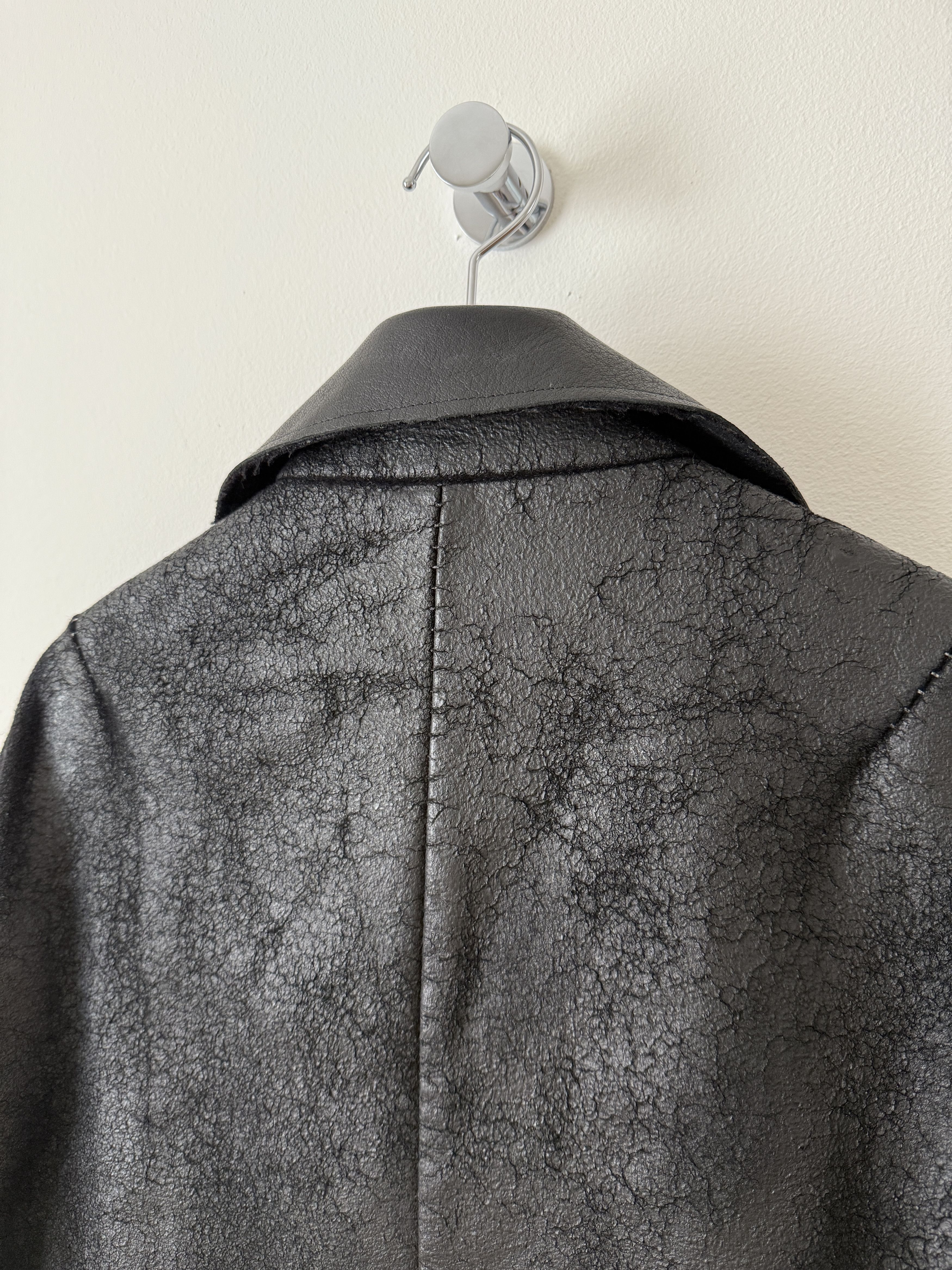 Masnada Heavy Wool Distressed Buttoned Overcoat Size US L / EU 52-54 / 3 - 16 Thumbnail