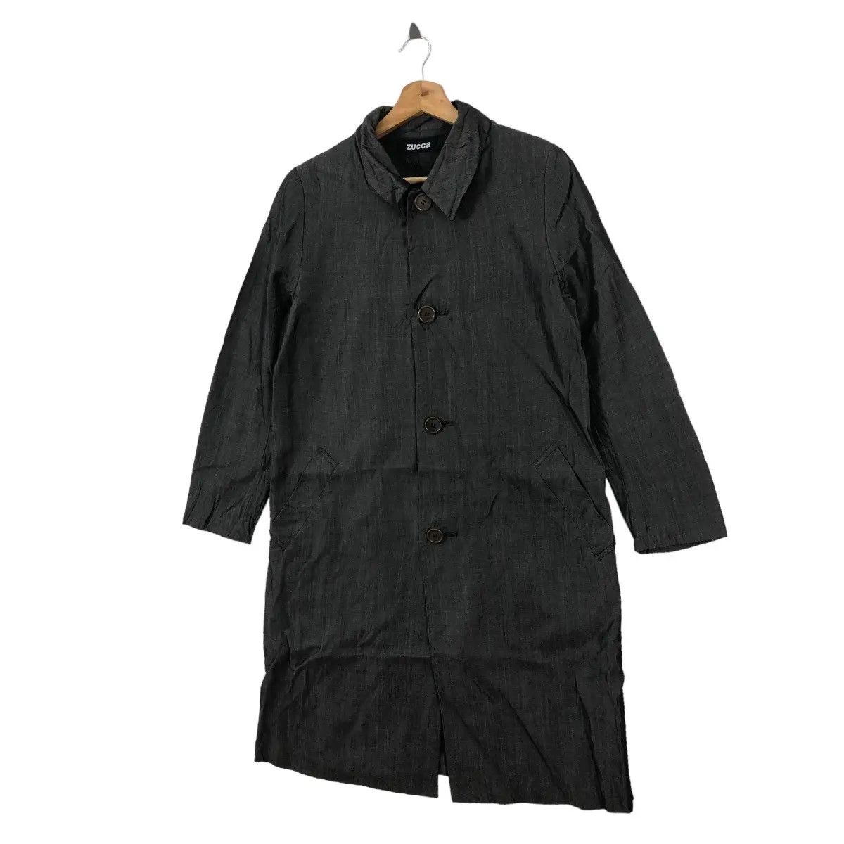CABANE de ZUCCa Vtg CABANE DE ZUCCA Japan Minimalist Parka Trench Coat Size S / US 4 / IT 40 - 2 Thumbnail
