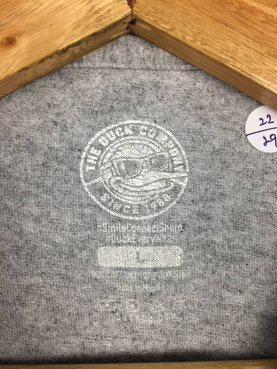 Vintage The Duck Company Commas Save Lives Let's Eat Bob Tee Size US L / EU 52-54 / 3 - 7 Thumbnail