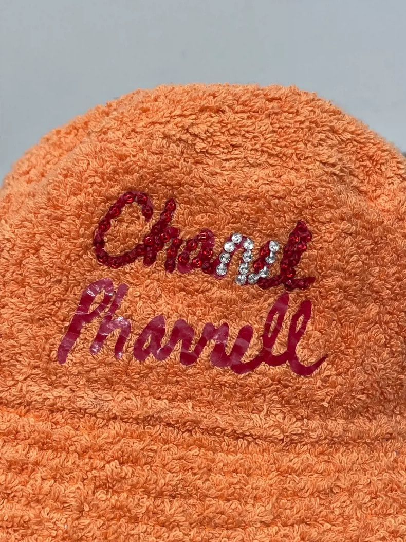 Chanel Chanel Filipino orange towel fisherman's hat 2504-Nextarrow Size ONE SIZE - 3 Thumbnail
