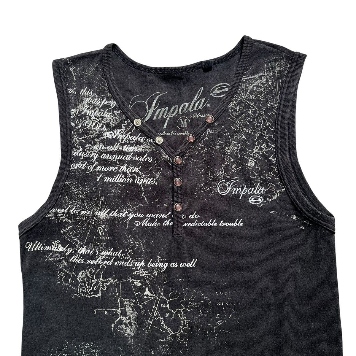 If Six Was Nine Japanese Impala Poem Tank Top Size US M / EU 48-50 / 2 - 2 Thumbnail