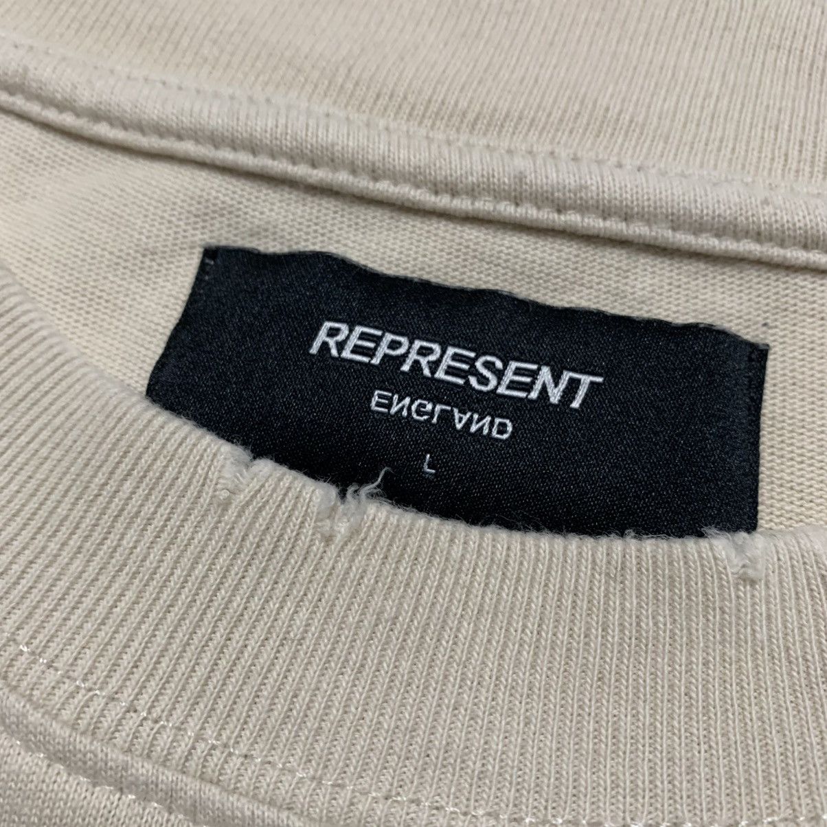 Represent Clo. Represent Large Feel The Heat Vintage White Tee Size US L / EU 52-54 / 3 - 5 Thumbnail