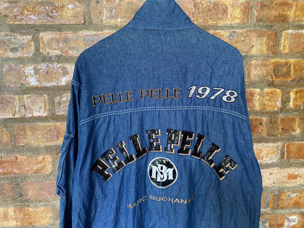 Pelle Pelle 1990s Pelle Pelle Embroidery light Jacket Size US XL / EU 56 / 4 - 3 Thumbnail