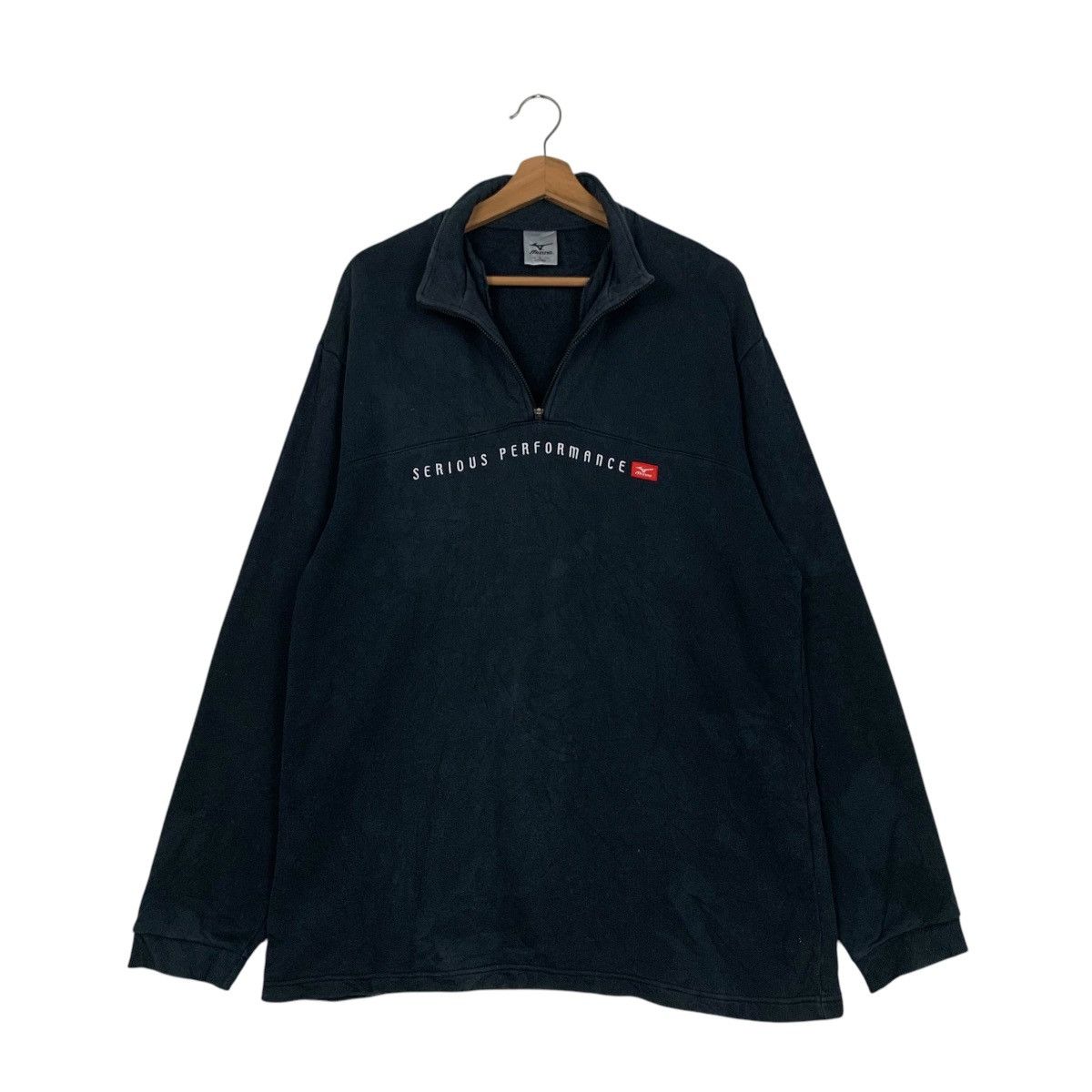 Mizuno MIZUNO Serious Performance Half Zip Sweatshirt #2661-C119 Size US L / EU 52-54 / 3 - 10 Thumbnail