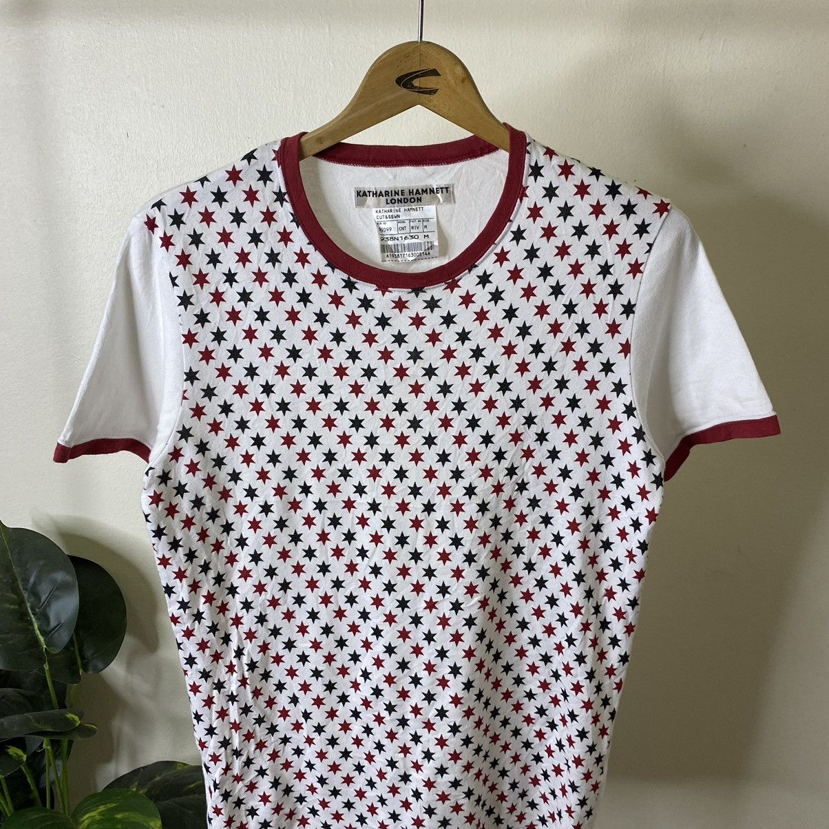 Katharine Hamnett London Katharine Hamnett London Cut & Sewn Star Tee Size US S / EU 44-46 / 1 - 2 Thumbnail