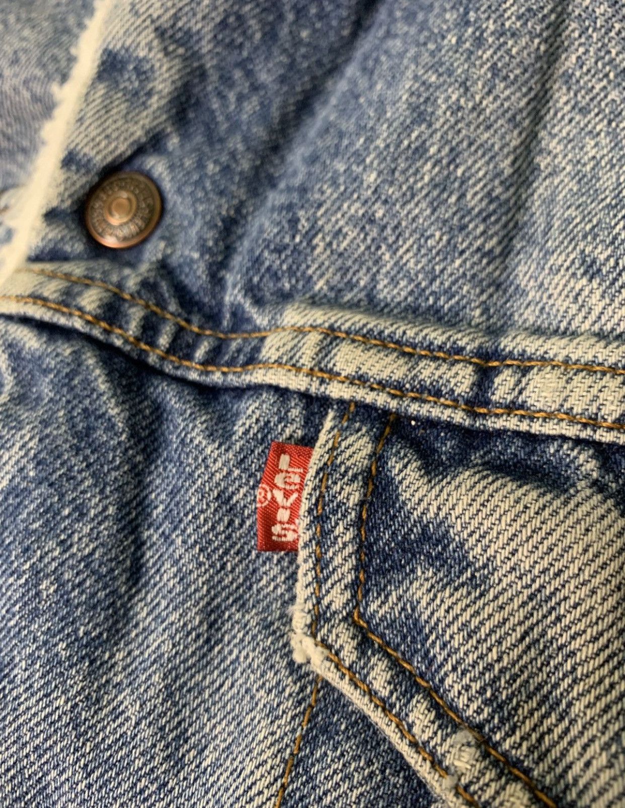 Levi's Vintage Clothing Rare Design Vintage Levi’s Sherpa Jackets Size XL / US 12-14 / IT 48-50 - 7 Thumbnail