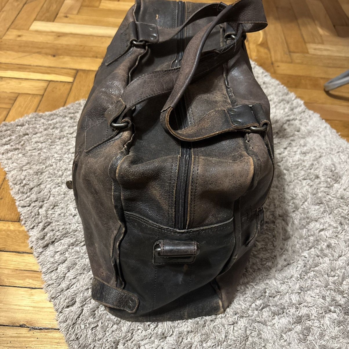 Vintage Vintage Avant-Garde Leather Travel Luggage Bag Grunge ERD Size ONE SIZE - 7 Thumbnail