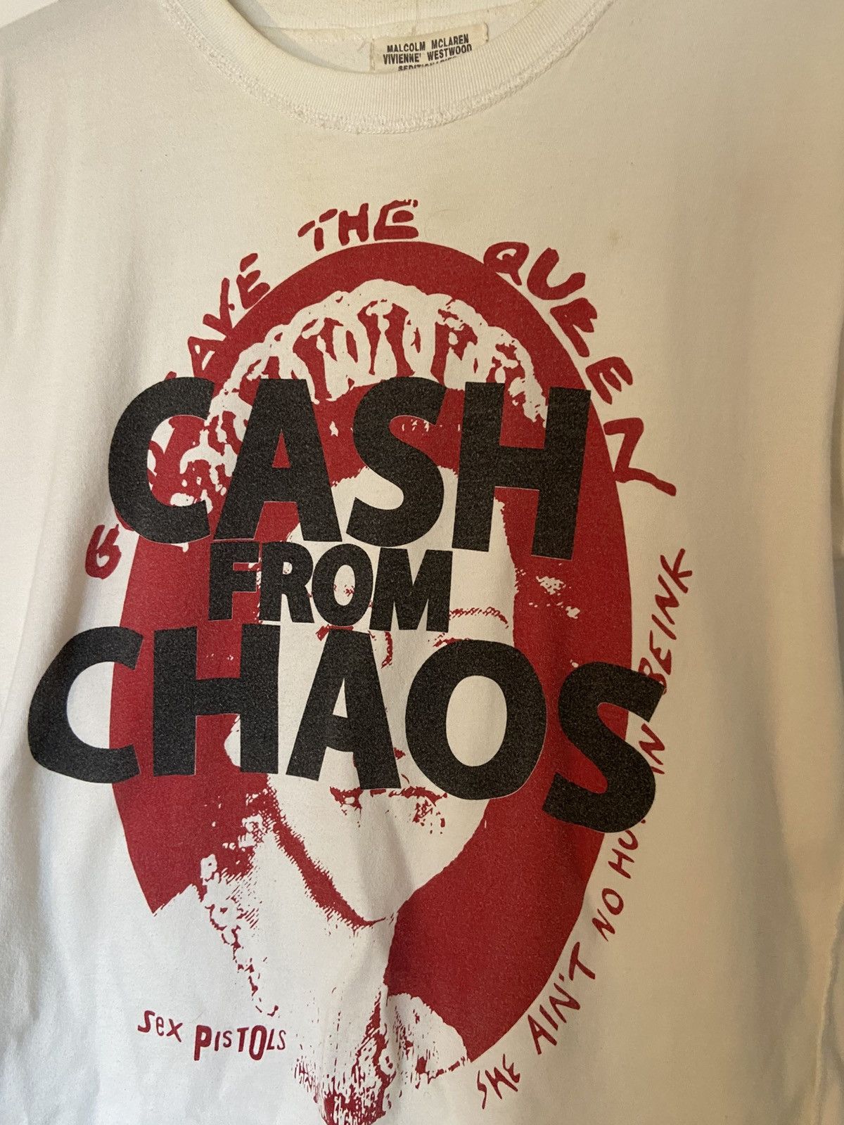Seditionaries Reprint - Cash From Chaos Sex Pistols Tee Size US S / EU 44-46 / 1 - 2 Thumbnail