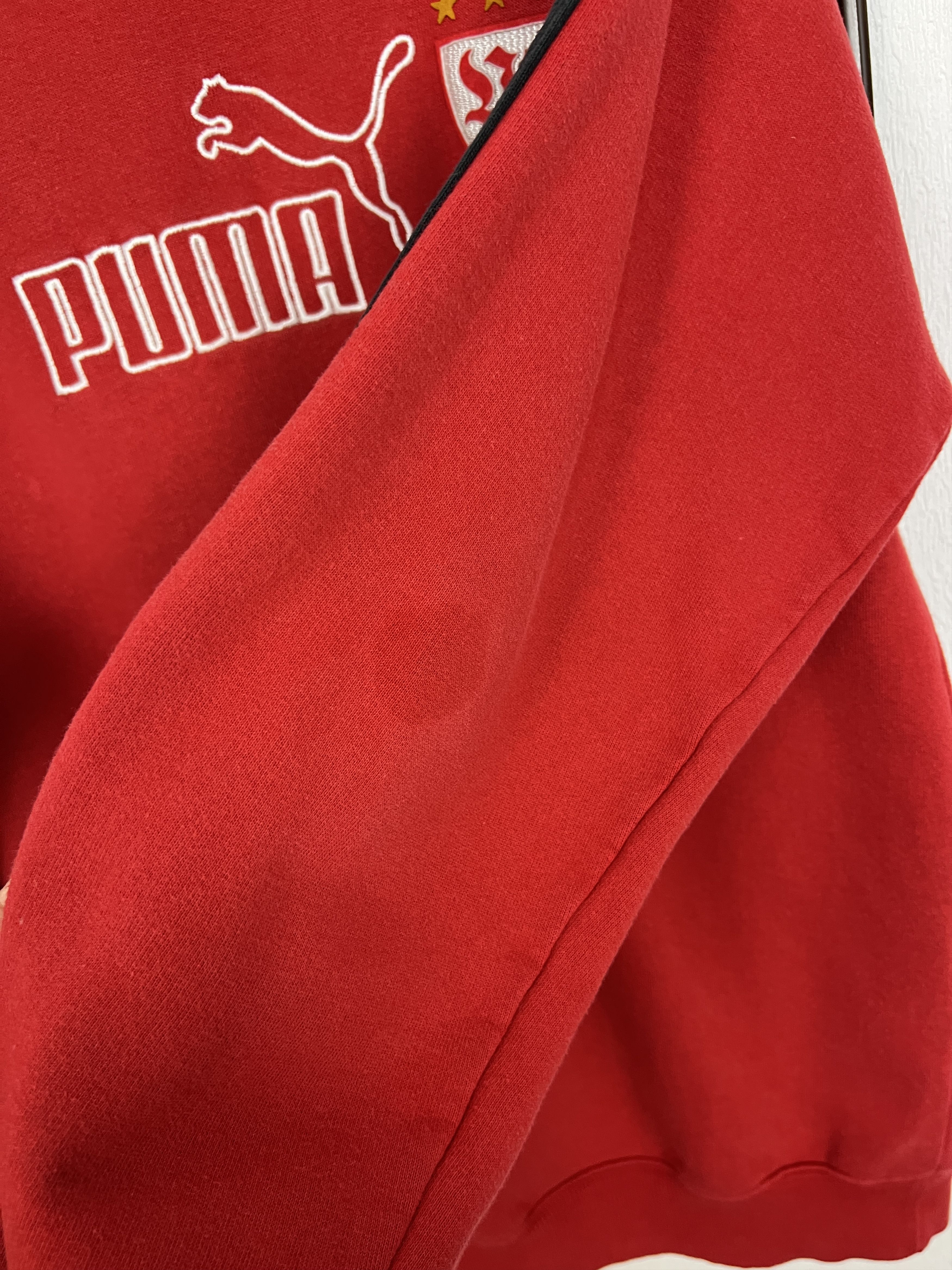Puma Vintage 90's Puma VfB Stuttgart Football Sweatshirt Soccer Size US S / EU 44-46 / 1 - 6 Thumbnail