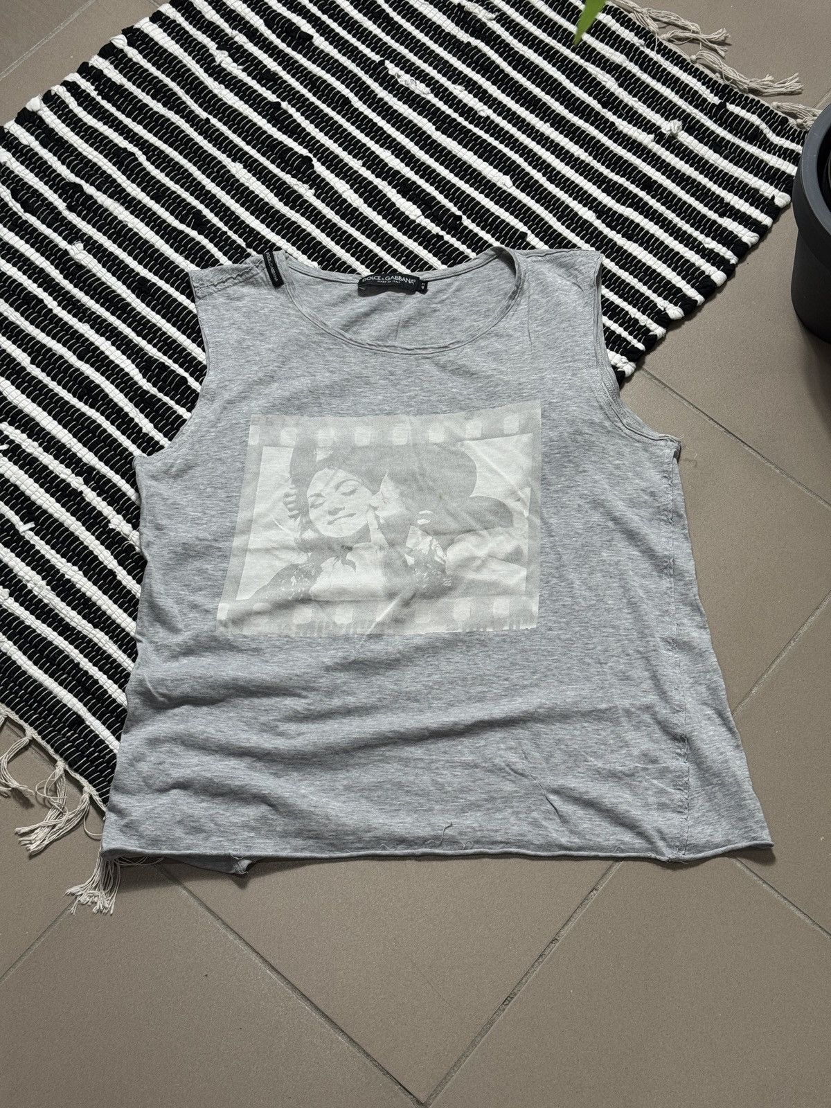 Dolce & Gabbana VINTAGE DOLCE&GABBANA 2000s TANK TOP Size M / US 6-8 / IT 42-44 - 2 Thumbnail