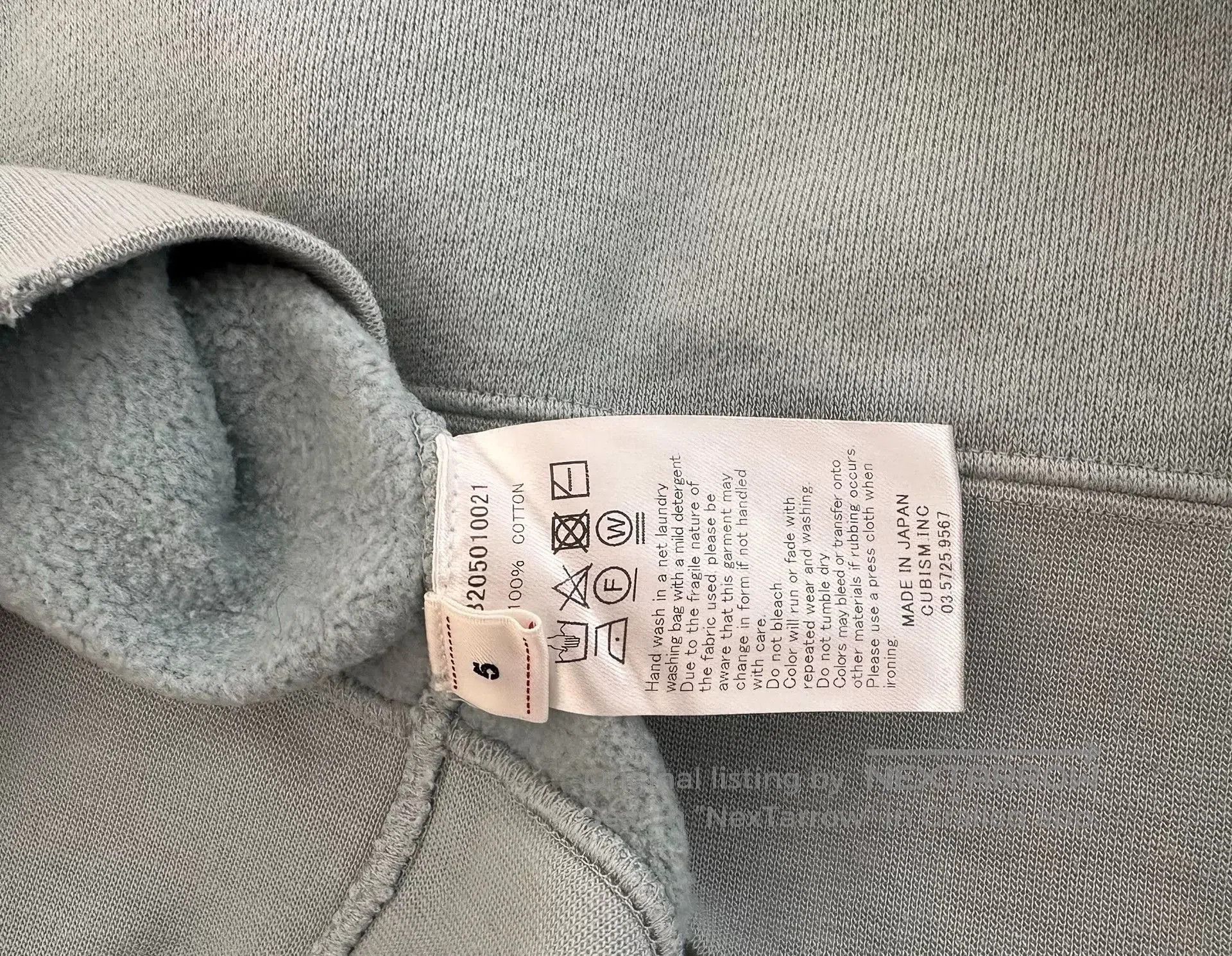 Visvim visvim jumbo hoodie uneven dye blue. Size US M / EU 48-50 / 2 - 3 Thumbnail