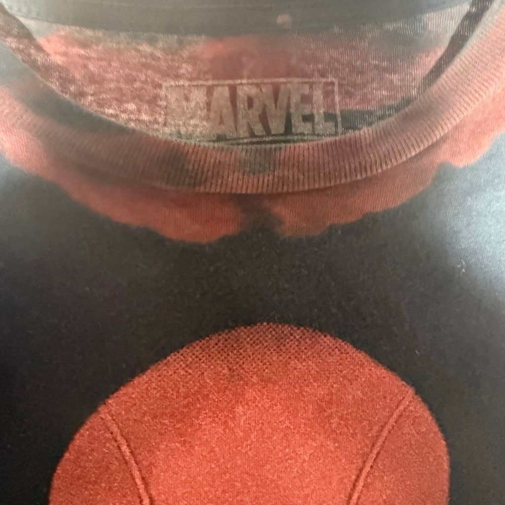 Marvel Comics Marvel Deadpool T-shirt bleached retro style black men's M Size US M / EU 48-50 / 2 - 10 Thumbnail