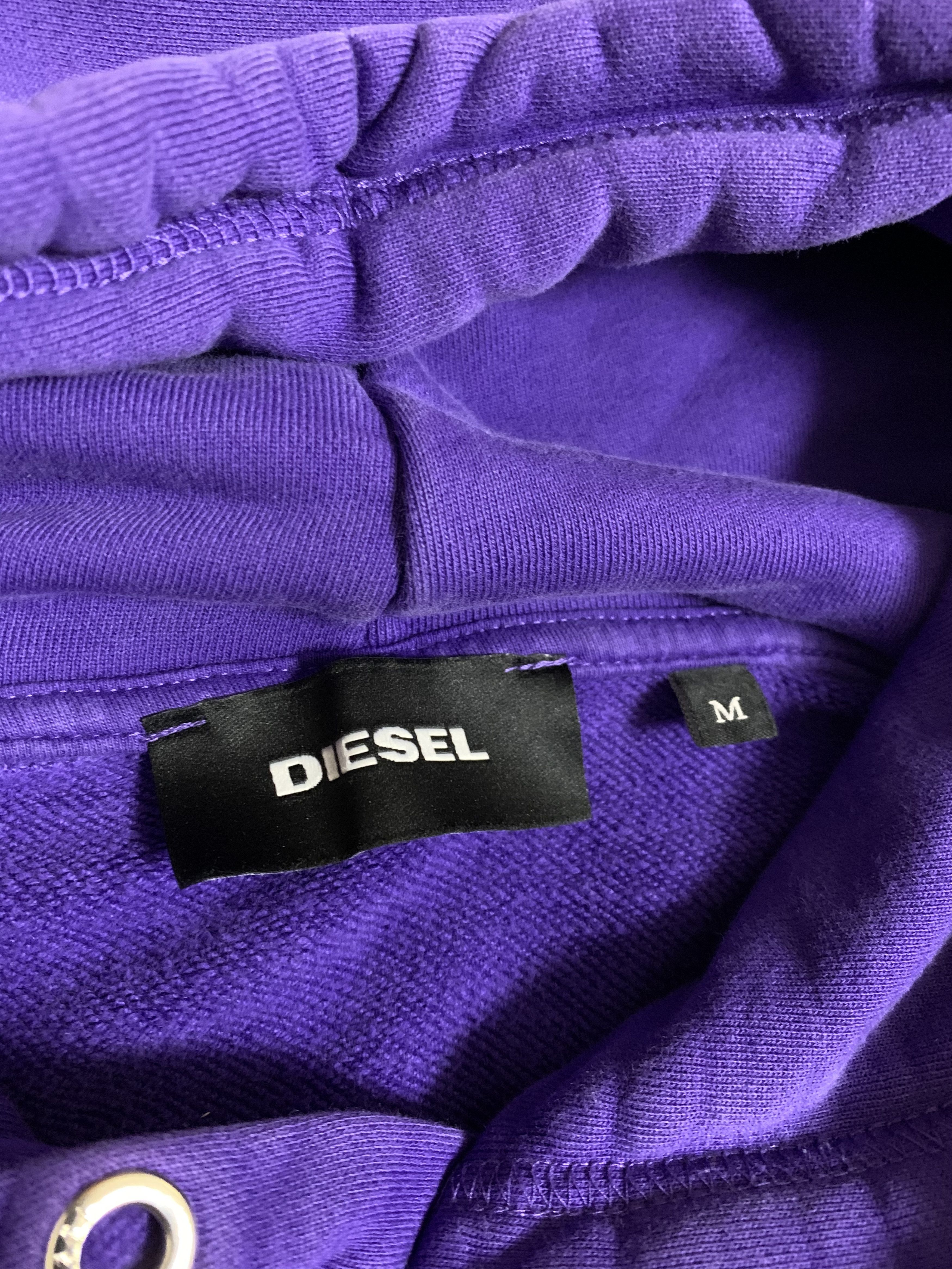 Diesel × Vintage Vintage Diesel Hoodie Big Logo Baggy 90s Y2K Crazy Size US M / EU 48-50 / 2 - 8 Thumbnail