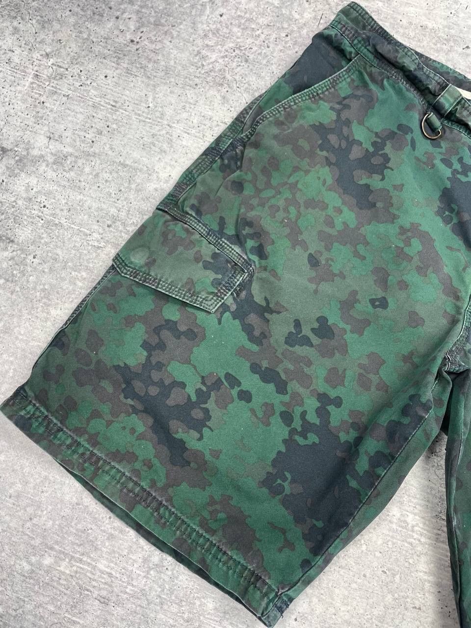 Nike Vintage Nike 90’s Y2K Style Drill Military Cargo Shorts Size US 34 / EU 50 - 5 Thumbnail