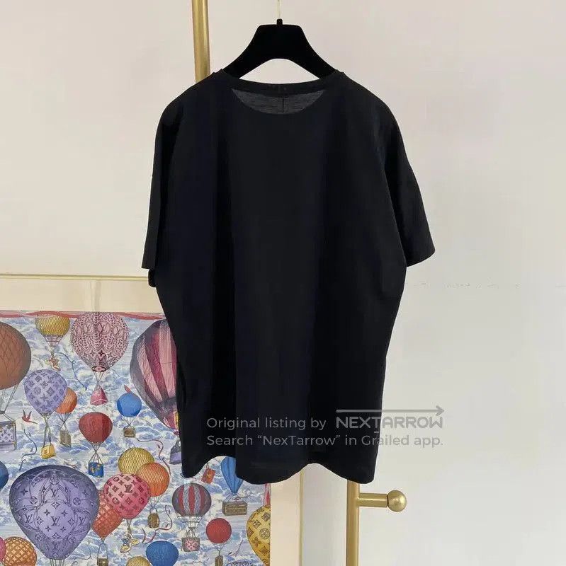 Versace Versace Women's Black Cotton Short Sleeve T-Shirt . Size M / US 6-8 / IT 42-44 - 2 Thumbnail