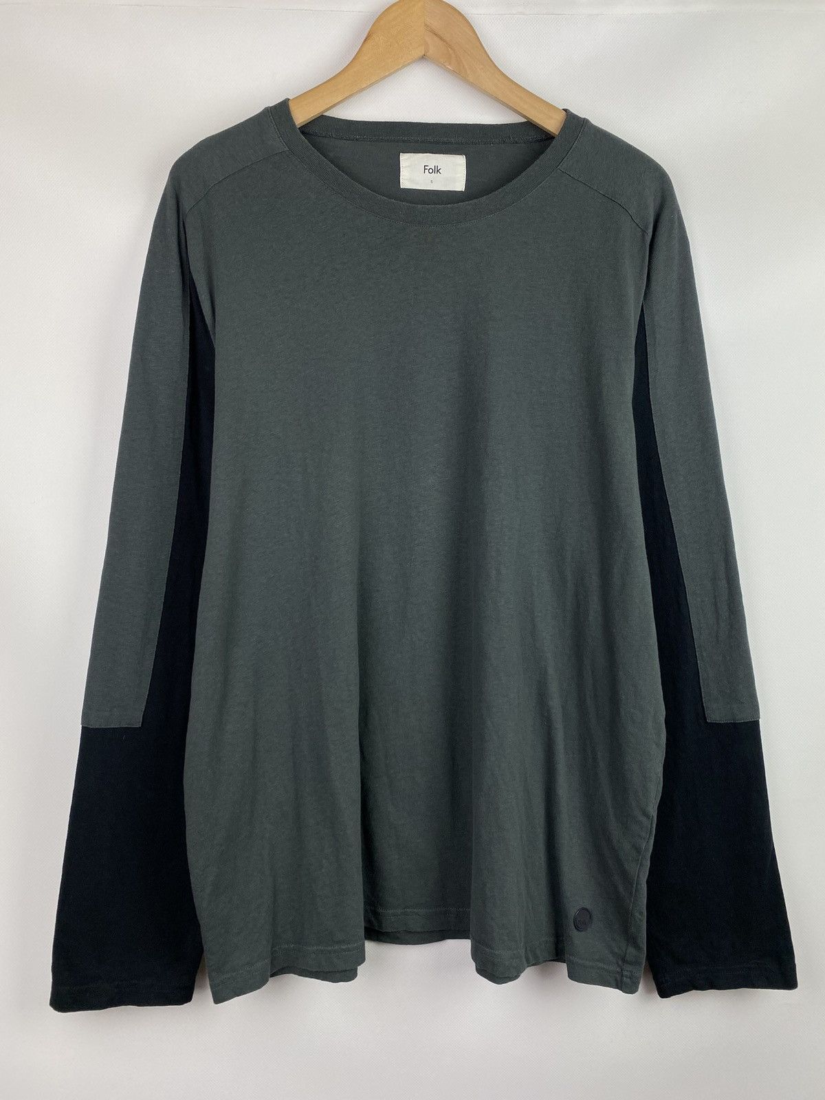 Folk Folk men’s long sleeve t shirt size 5 Size US XL / EU 56 / 4 - 1 Thumbnail