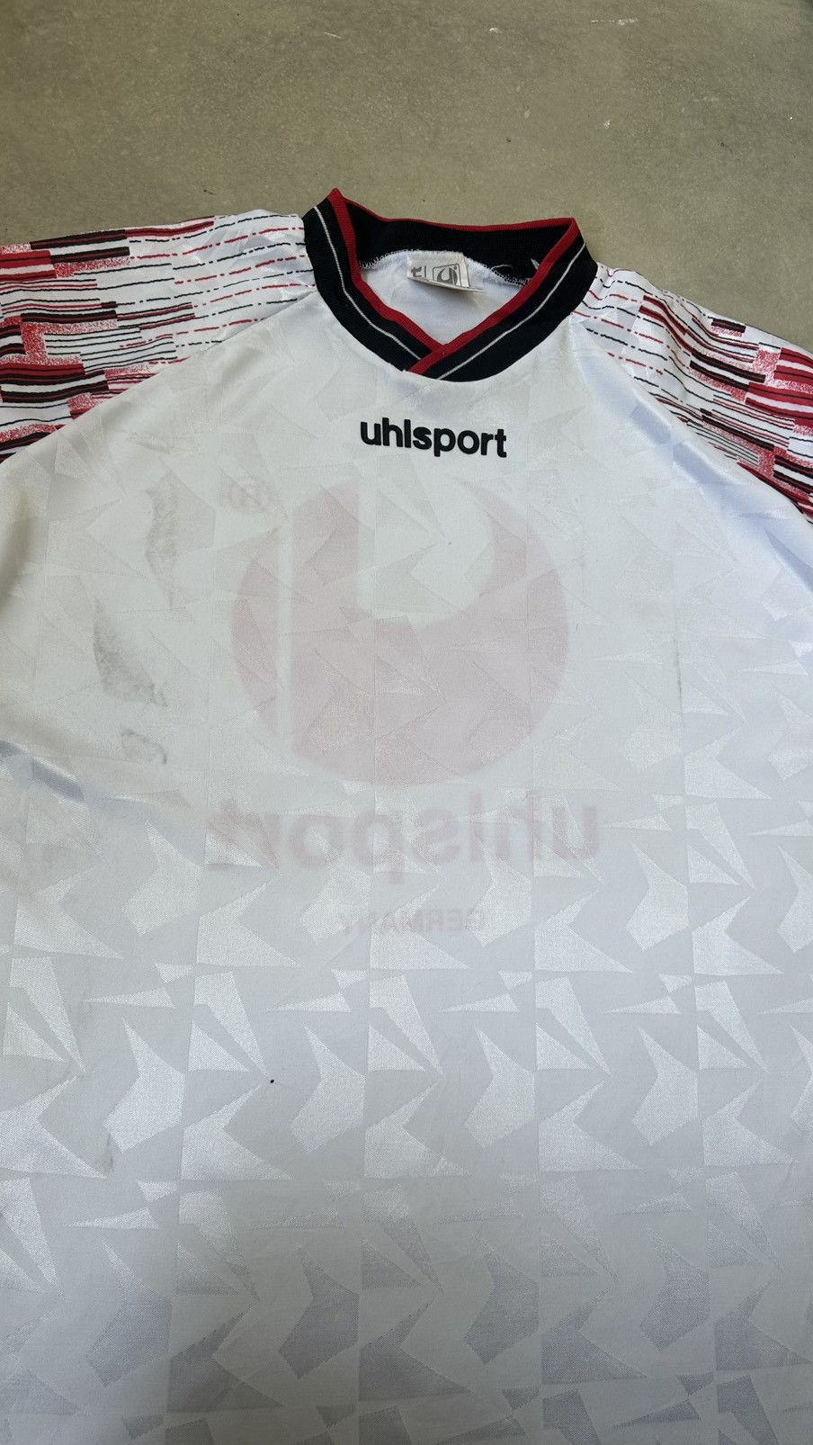 Vintage VINTAGE UHLSPORT 90S JERSEY Size US L / EU 52-54 / 3 - 3 Thumbnail