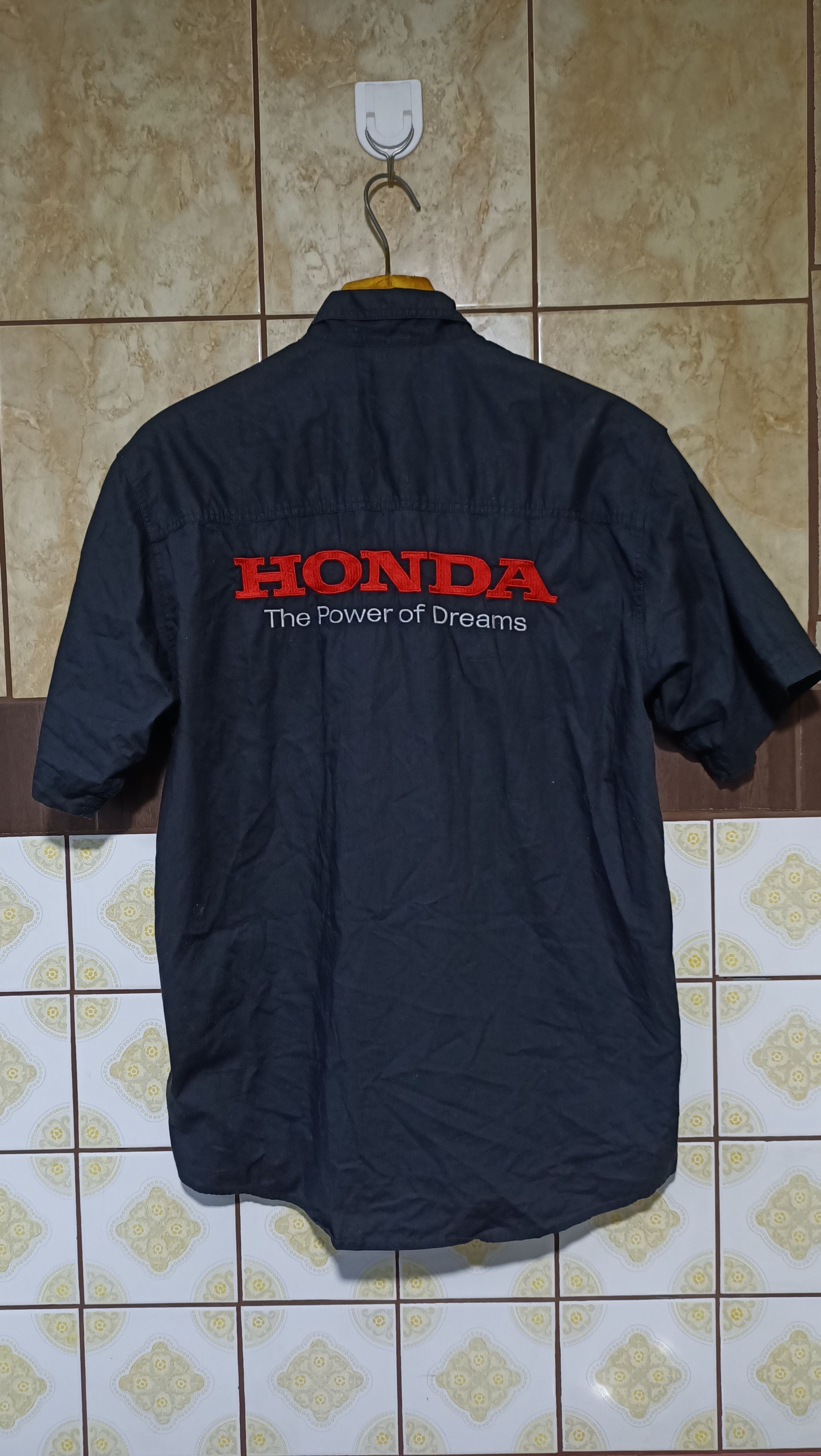 Honda Vintage Screen Stars Honda Up Button shirt Size US M / EU 48-50 / 2 - 1 Thumbnail