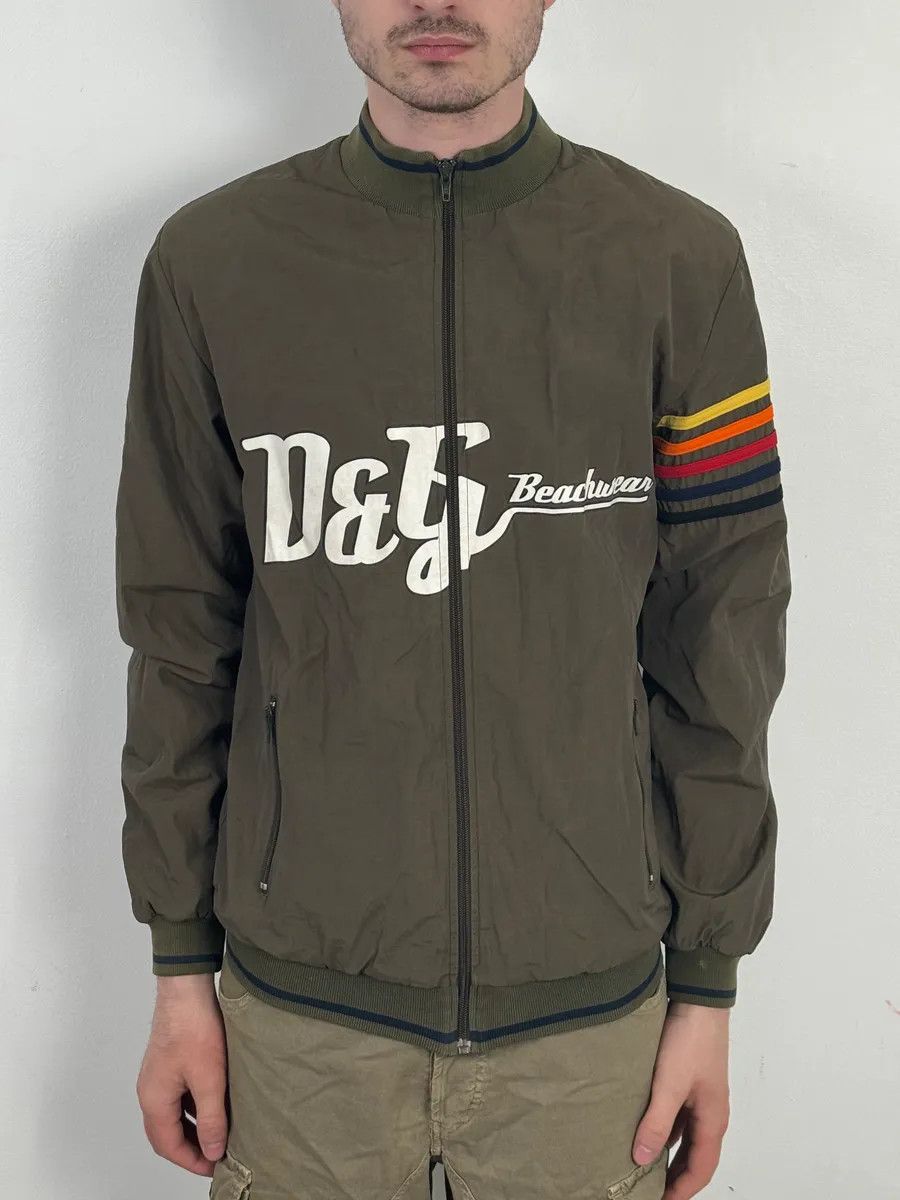 Dolce & Gabbana SS2006 Dolce & Gabbana Khaki Light Beach Nylon Jacket Size US S / EU 44-46 / 1 - 2 Thumbnail