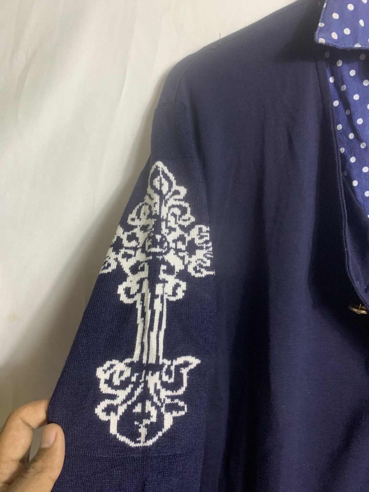 Japanese Brand Japanese Karachi Doublelayer Knitwear Size US M / EU 48-50 / 2 - 12 Thumbnail