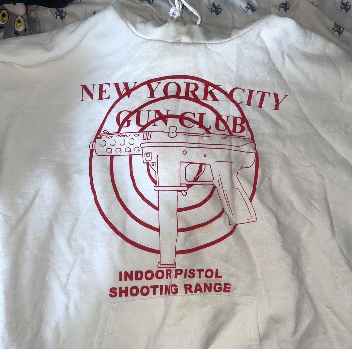 Supreme × Vintage New York City Gun Club - White Hoodie Size US L / EU 52-54 / 3 - 1 Preview