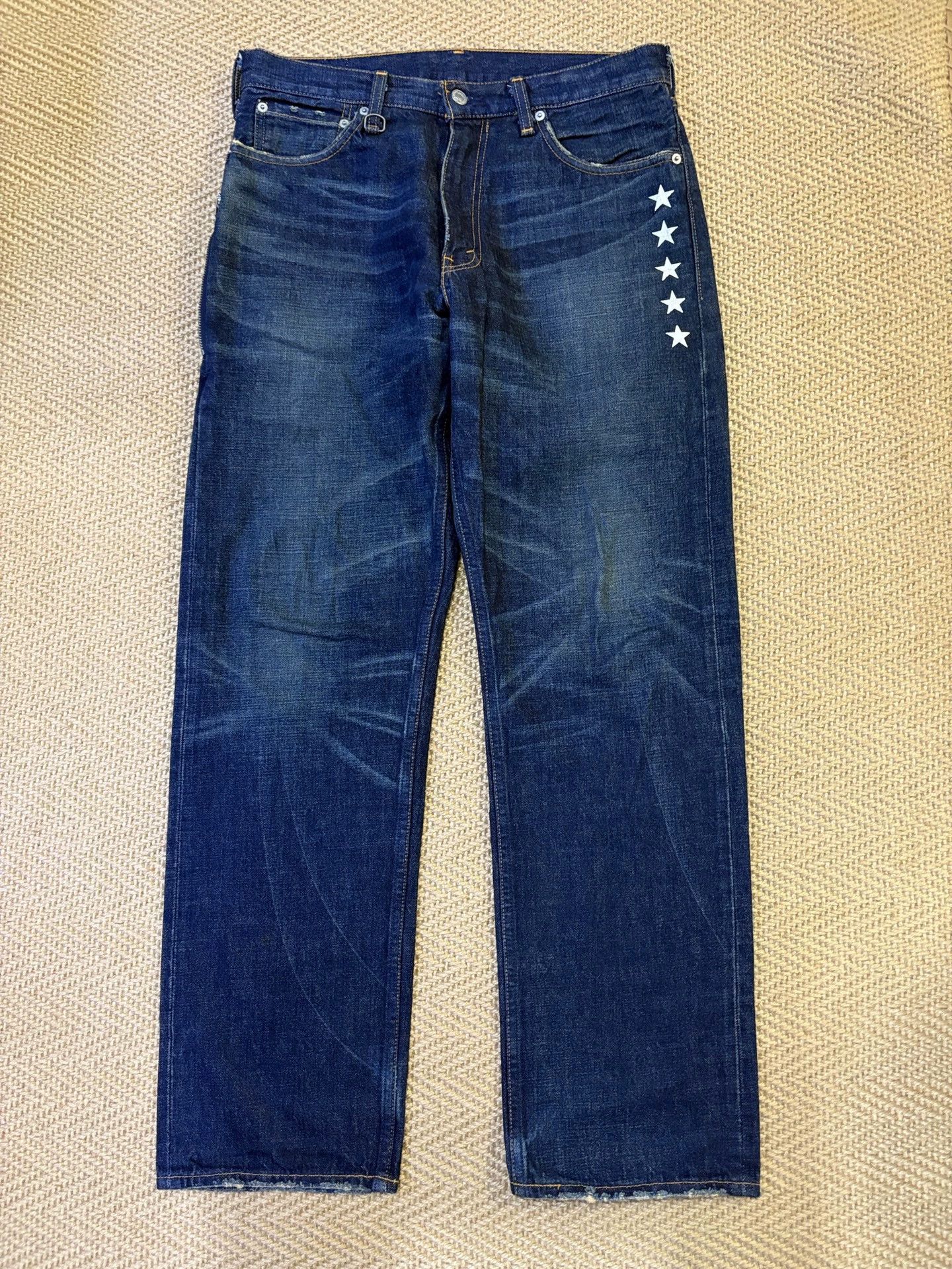 Levi's Levis Fenom Five Star Flash Semi-Shine Washed Jeans W32 Size US 32 / EU 48 - 1 Thumbnail