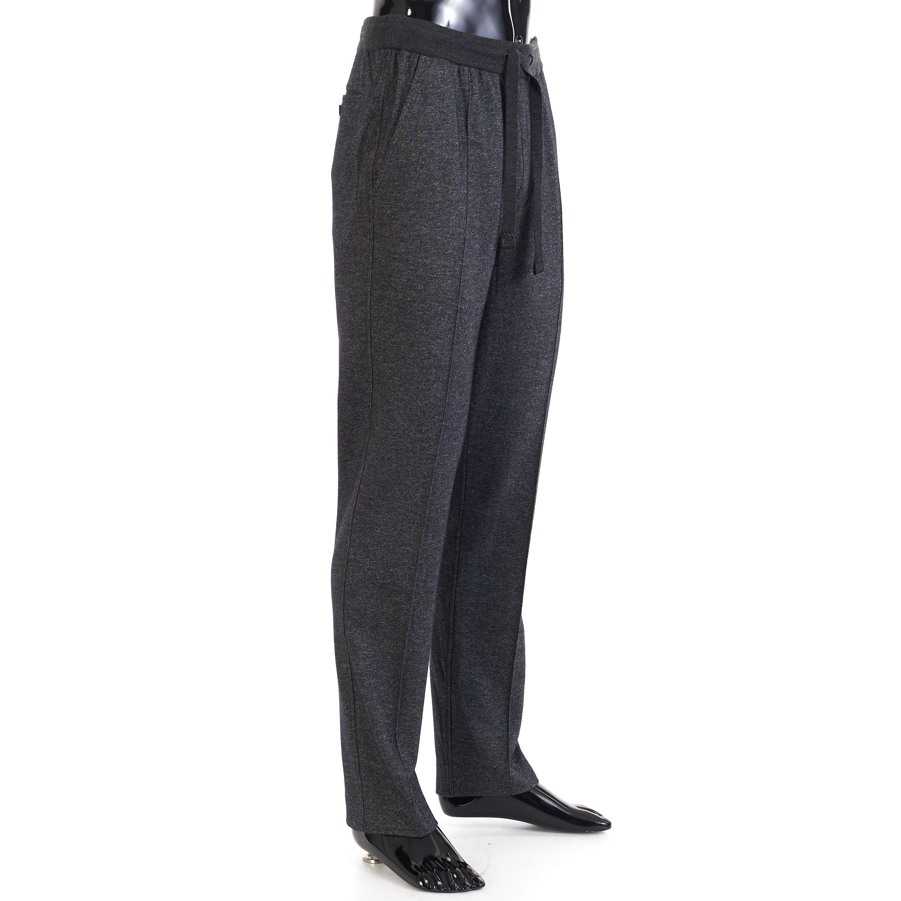 Brioni Gray Trousers - Cashmere Blend Flannel, Drawstring Size US 30 / EU 46 - 8 Thumbnail
