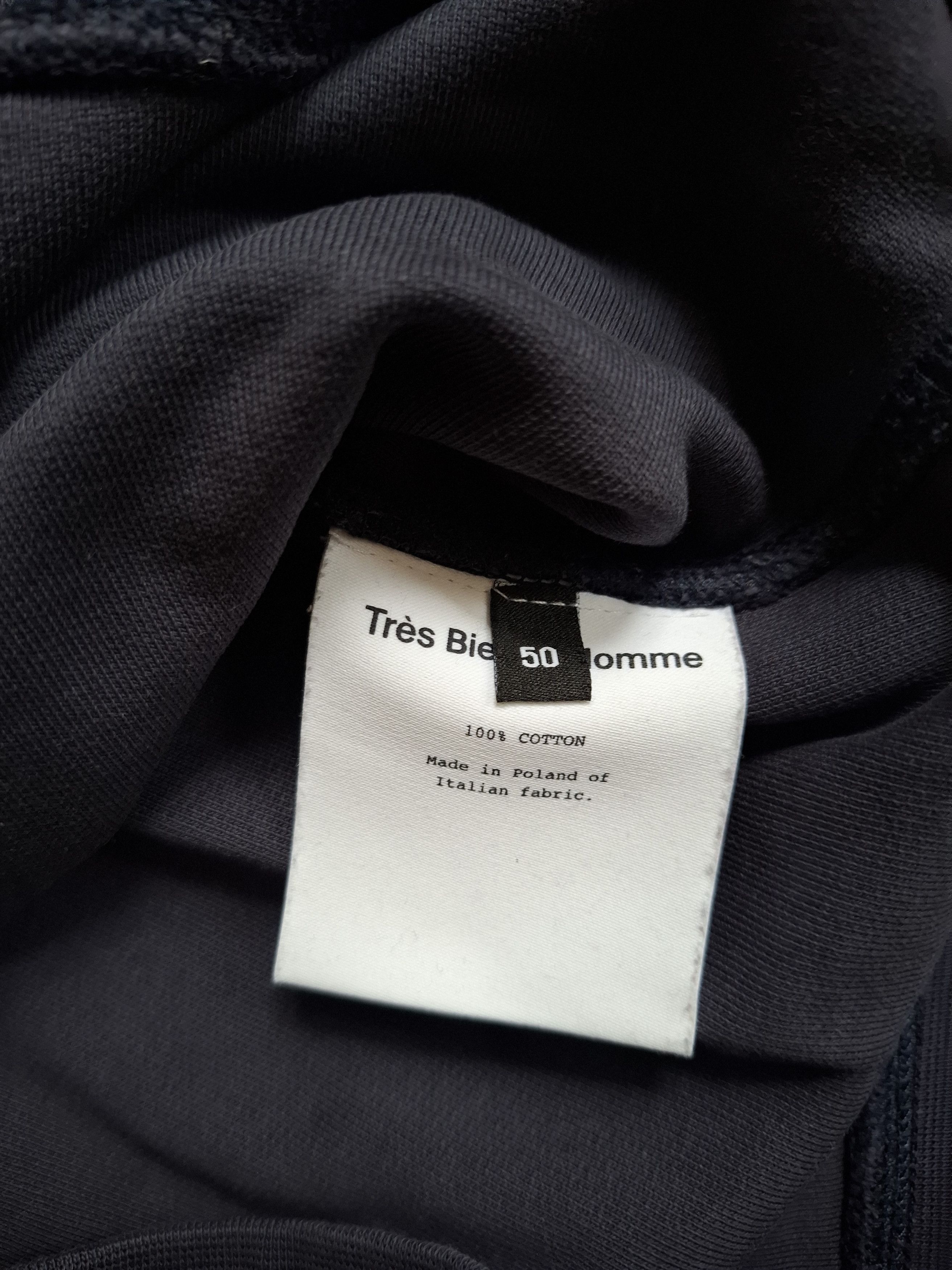 Tres Bien Navy blue Reversed sweatshirt Size US M / EU 48-50 / 2 - 5 Thumbnail