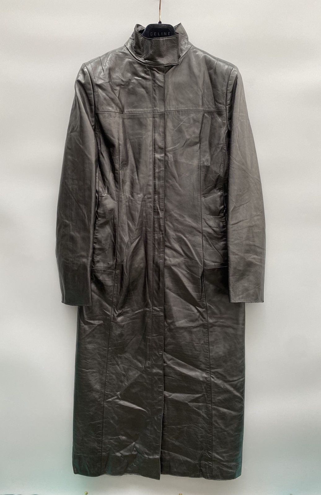 Costume National- Leather Coat