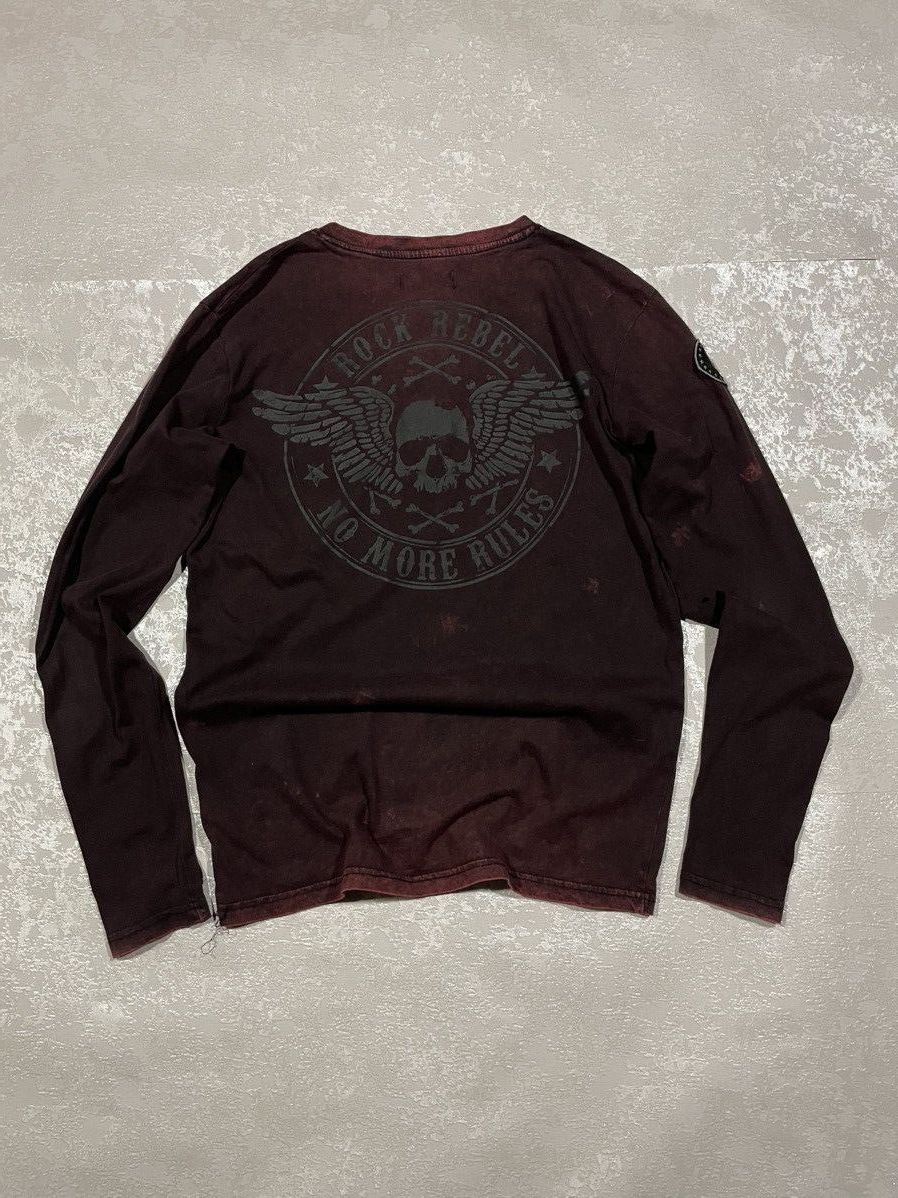 Hysteric Glamour lighting bolt long outlets sleeve