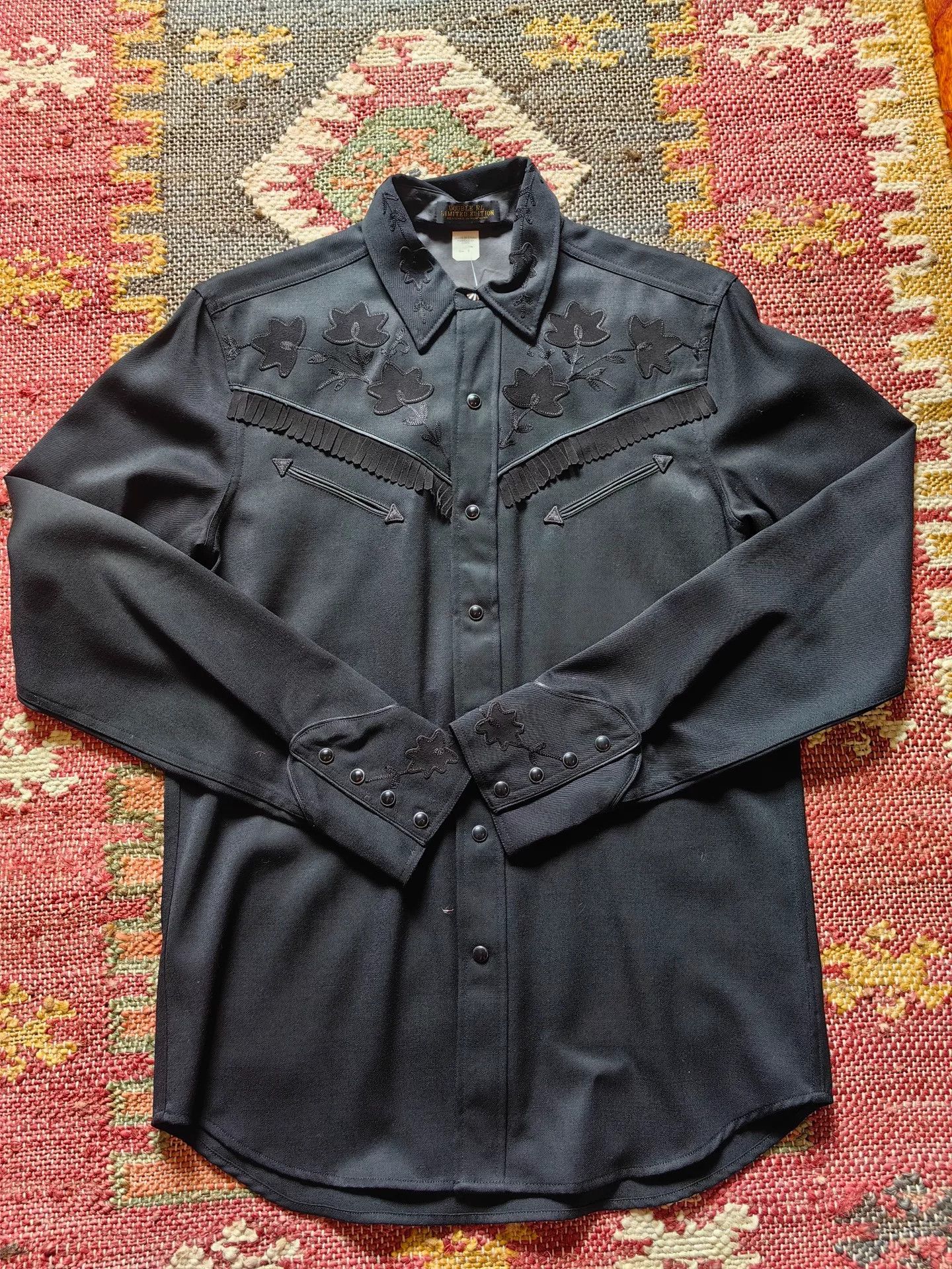 RRL Ralph Lauren RRL Limited Edition Western Fringe Shirt Size US M / EU 48-50 / 2 - 1 Thumbnail