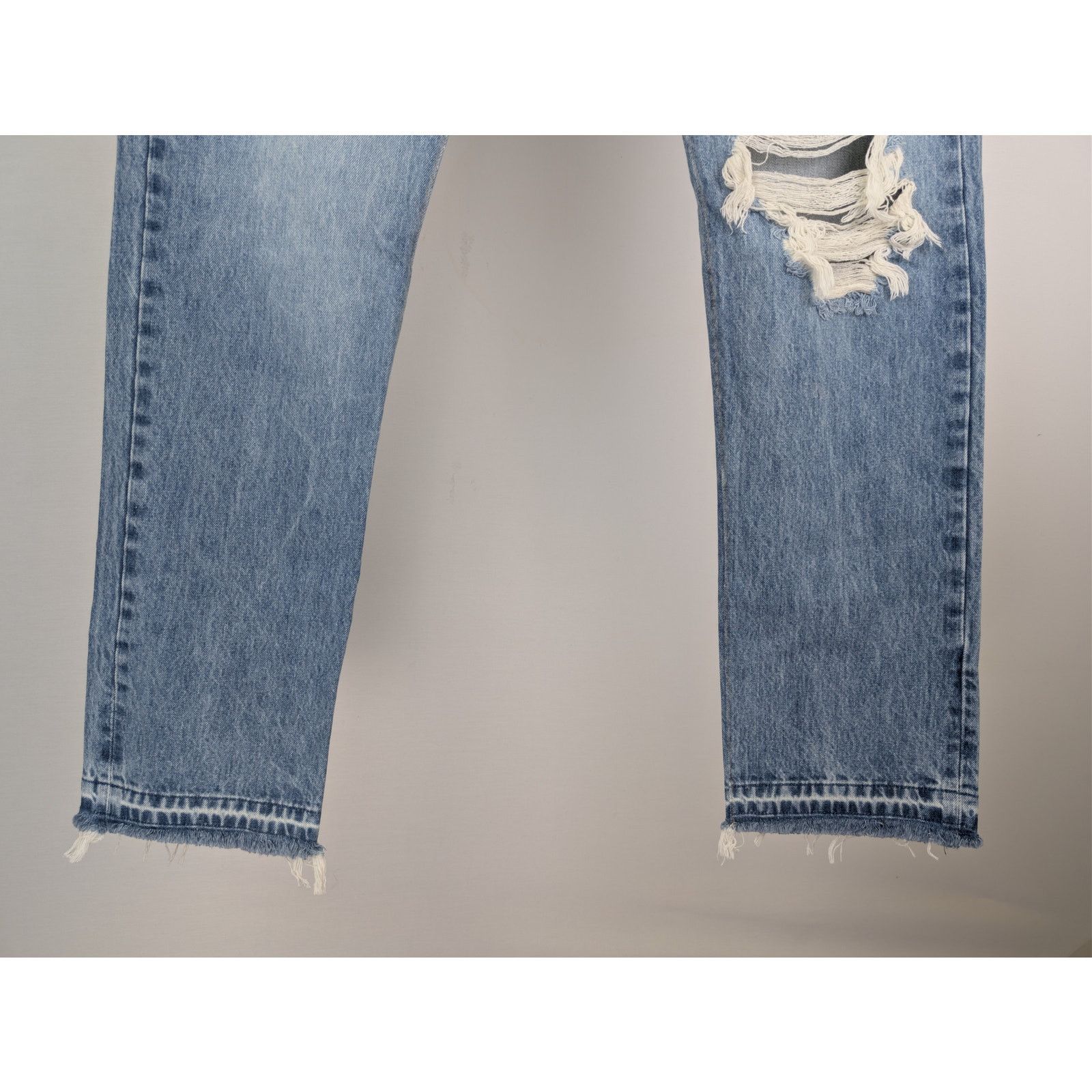 Gallery Dept. o1rshd1 Ken slim-fit paneled distressed denim jeans in blue Size US 36 / EU 52 - 3 Thumbnail