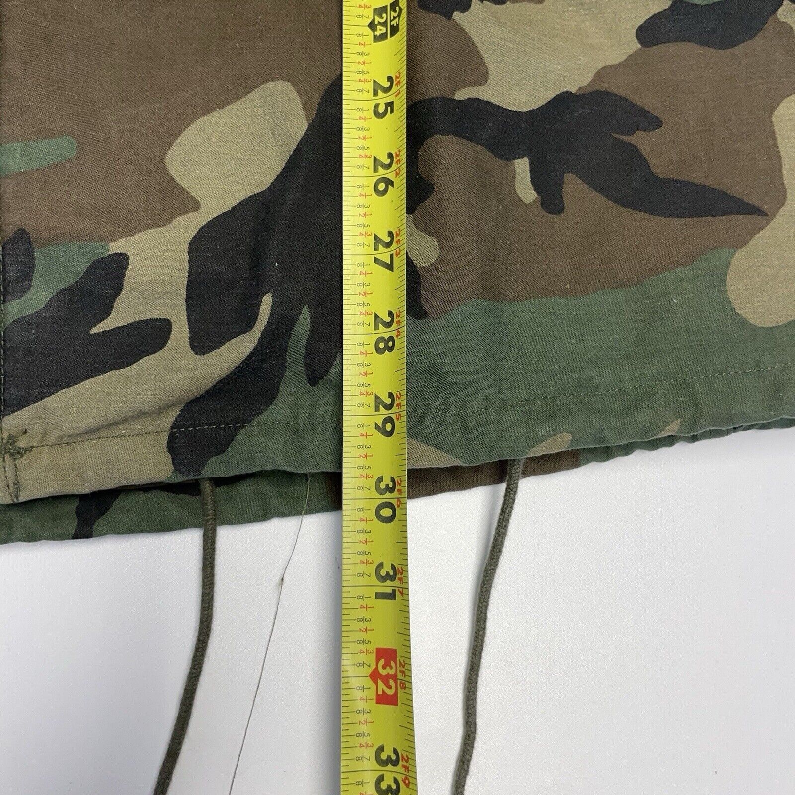 Vintage Vintage Military Camo Field Coat Jacket Mens Small Long Cold Size US S / EU 44-46 / 1 - 13 Thumbnail