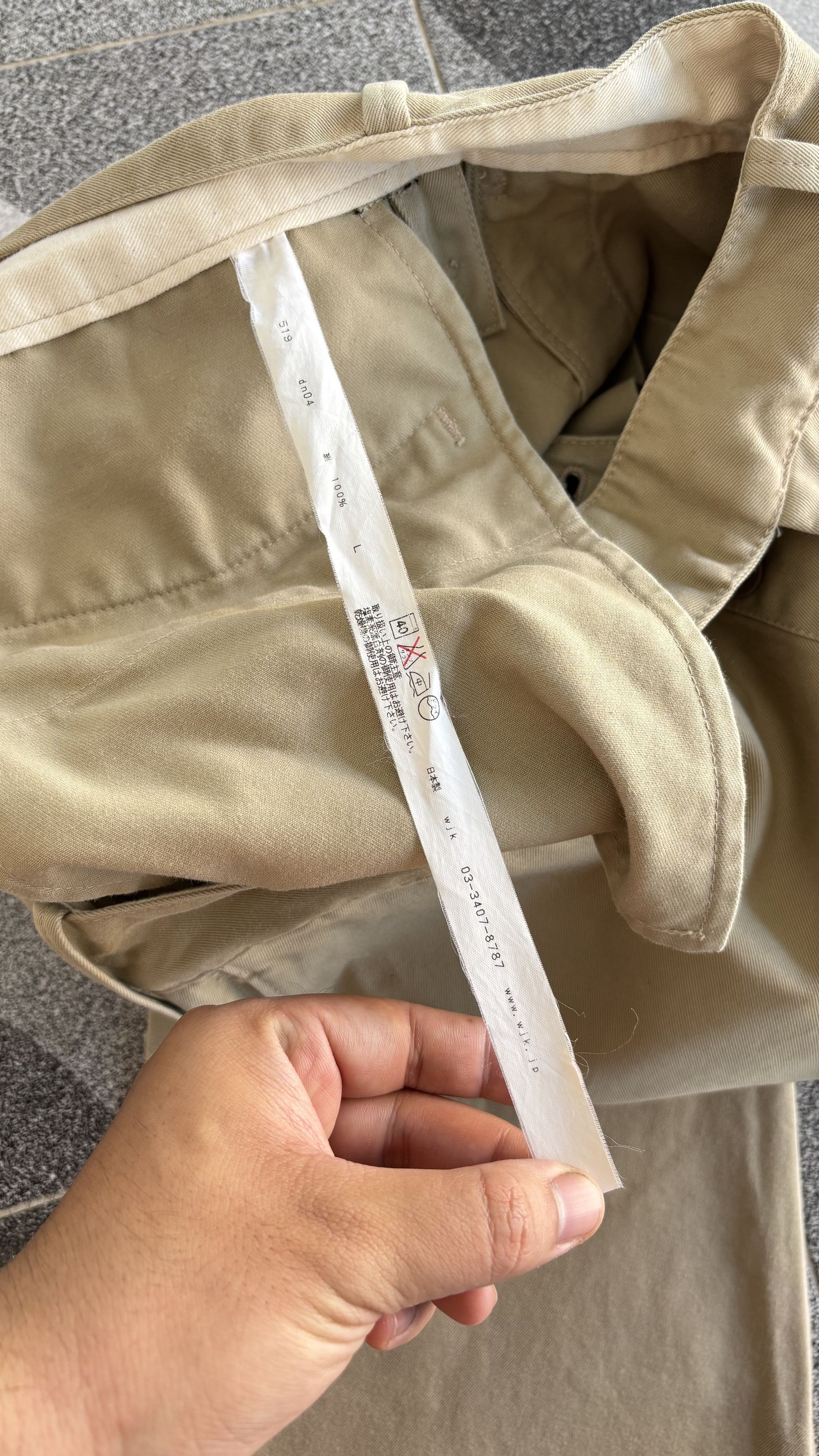 wjk JAPANESE BRAND WJK J CUT PANTS Size US 32 / EU 48 - 8 Thumbnail