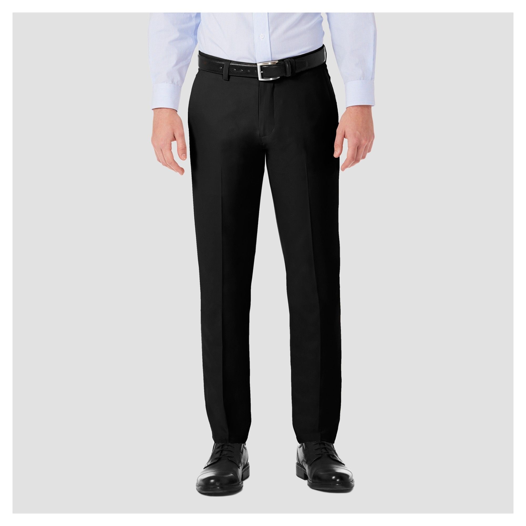Haggar Haggar Mens Performance 4 Way Stretch Slim Fit Trousers Size Size US 30 / EU 46 - 1 Thumbnail