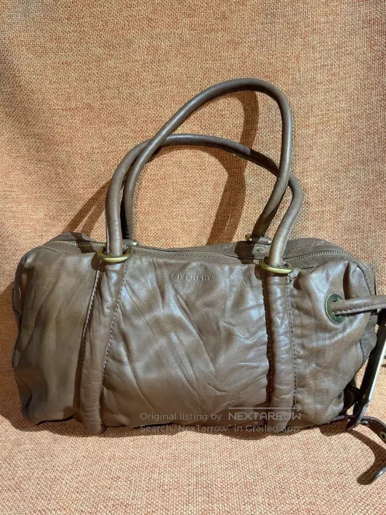 Givenchy Givenchy Brown Leather Handbag Size ONE SIZE - 1 Thumbnail