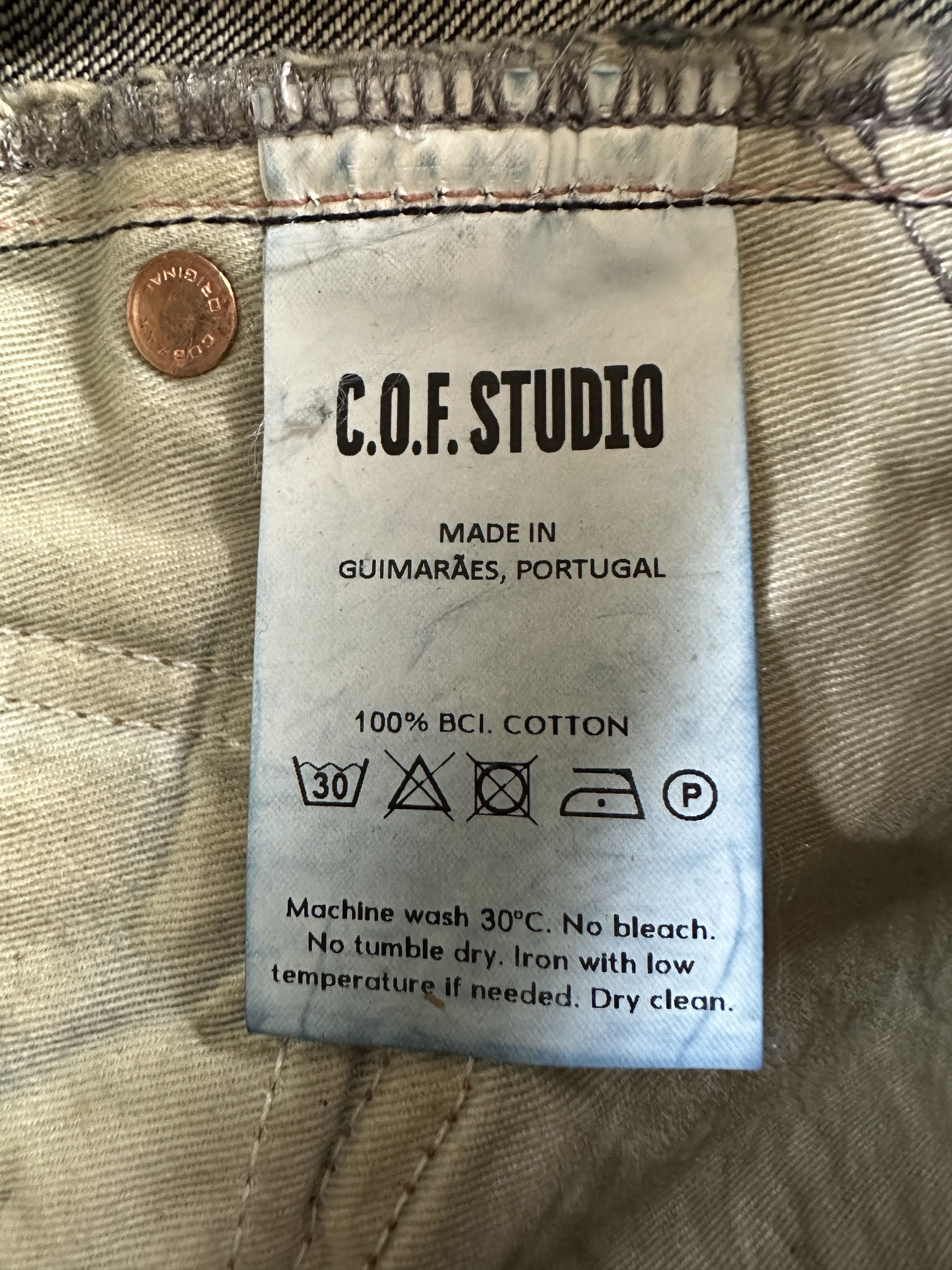 C.O.F. Studio M5 Limited Edition Kuroki Selvedge Jeans Size US 30 / EU 46 - 6 Thumbnail