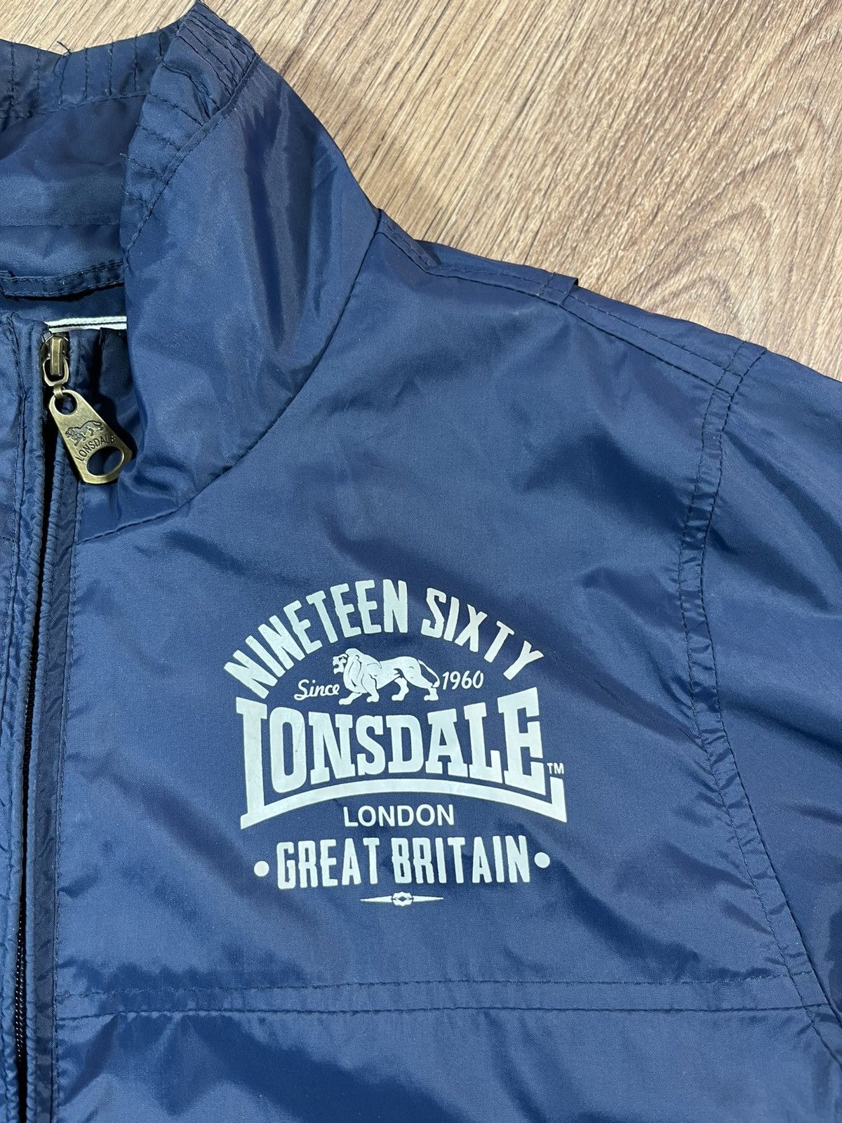 Lonsdale Vintage Rare Lonsdale Bomber Jacket Size US XXL / EU 58 / 5 - 4 Thumbnail