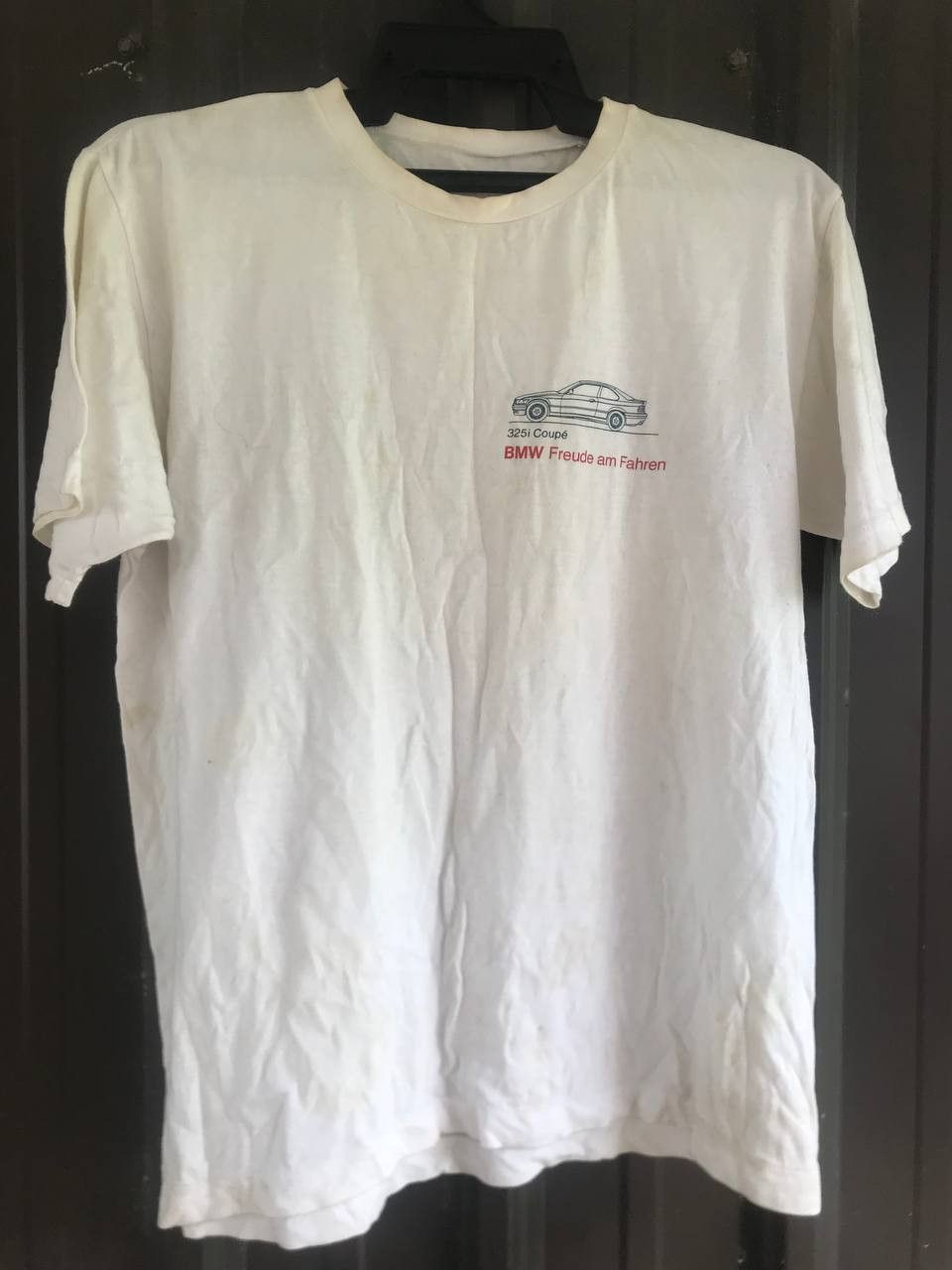 Sports Specialties × Vintage Vintage BMW Freude Am Fahren Motorsport Tee Size US S / EU 44-46 / 1 - 4 Thumbnail