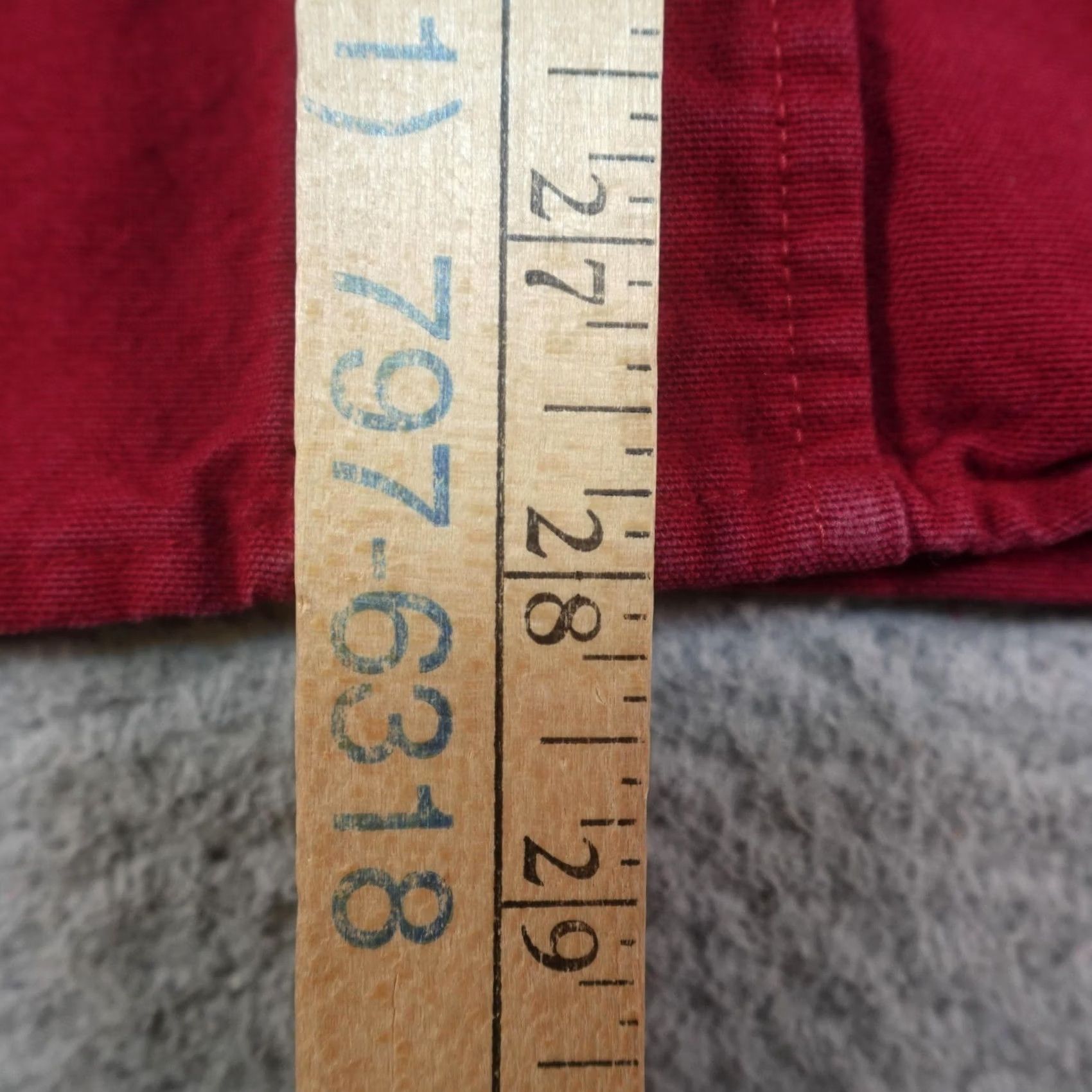 Vintage L.L. Bean Shirt Mens Small Red Brushed Cotton Button-Up Casual Outdoor Fall Navy? Size US S / EU 44-46 / 1 - 7 Thumbnail