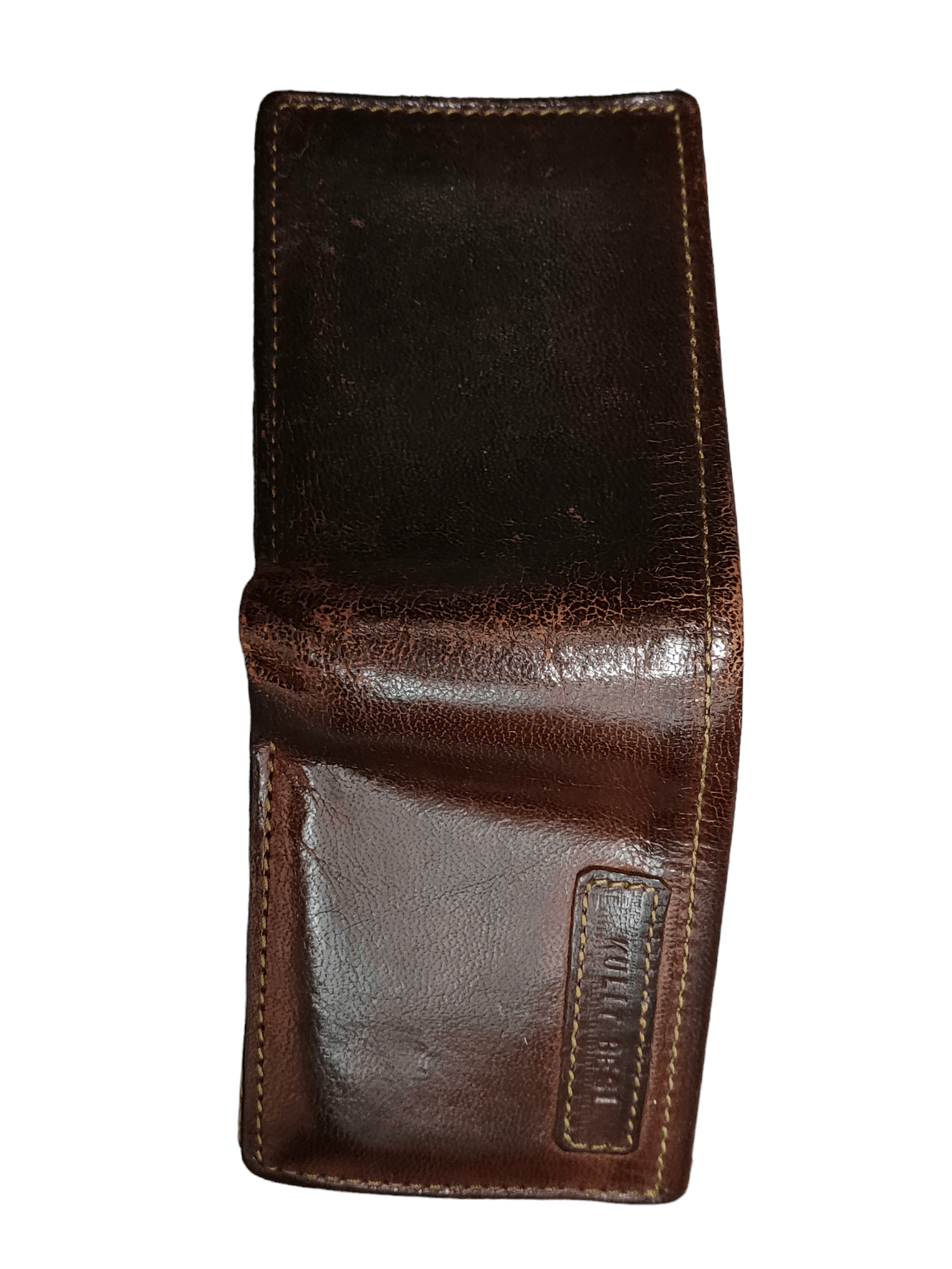 LEATHER WALLET 'KULIT BESI' VINTAGE LEATHER HANDMADE
