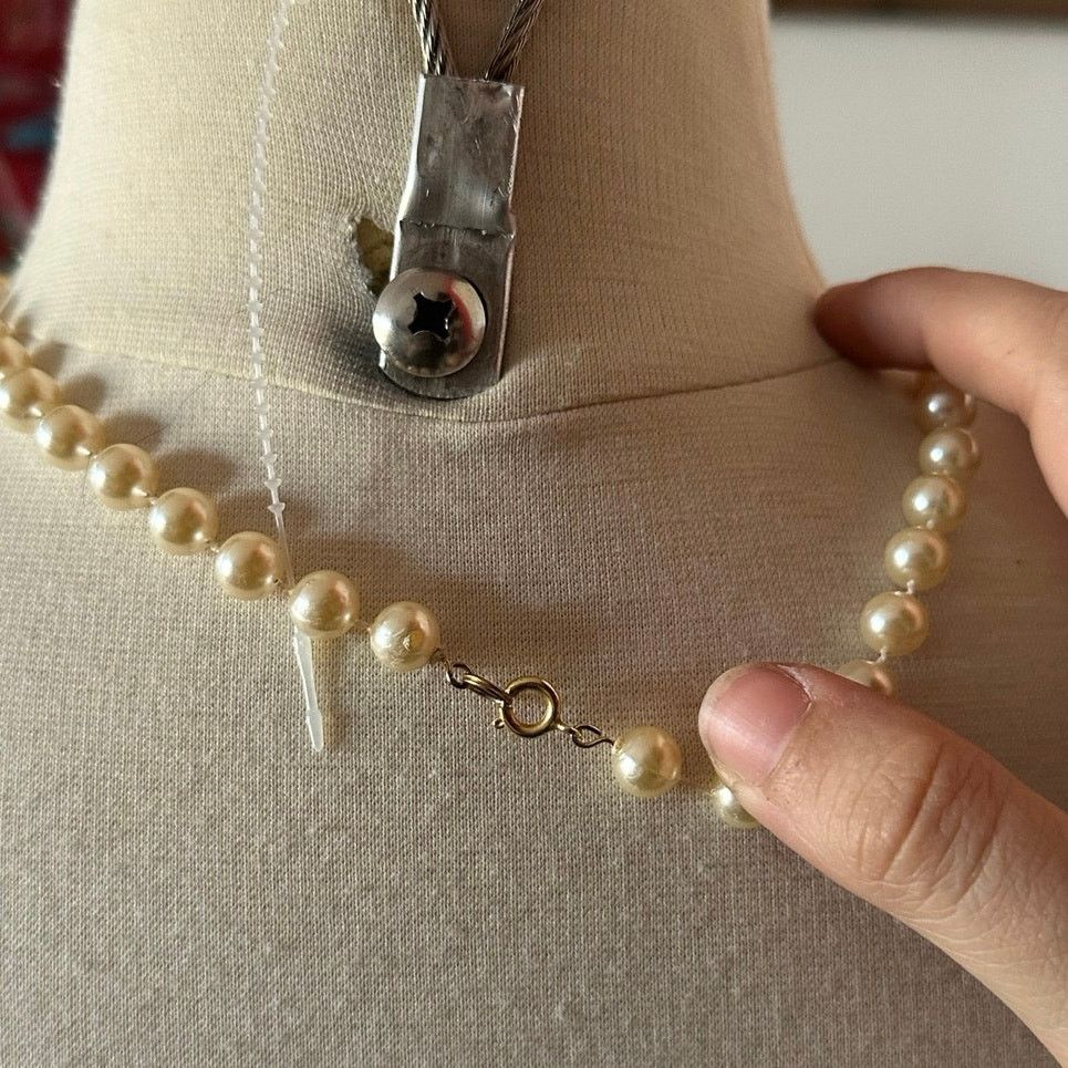 Other white faux pearl necklace Size ONE SIZE - 3 Thumbnail