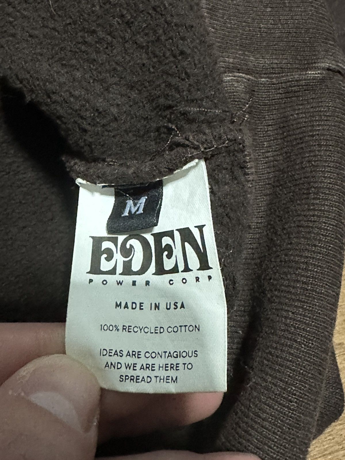 EDEN Power Corp EDEN Power Corp logo Hoodie Size US M / EU 48-50 / 2 - 6 Thumbnail