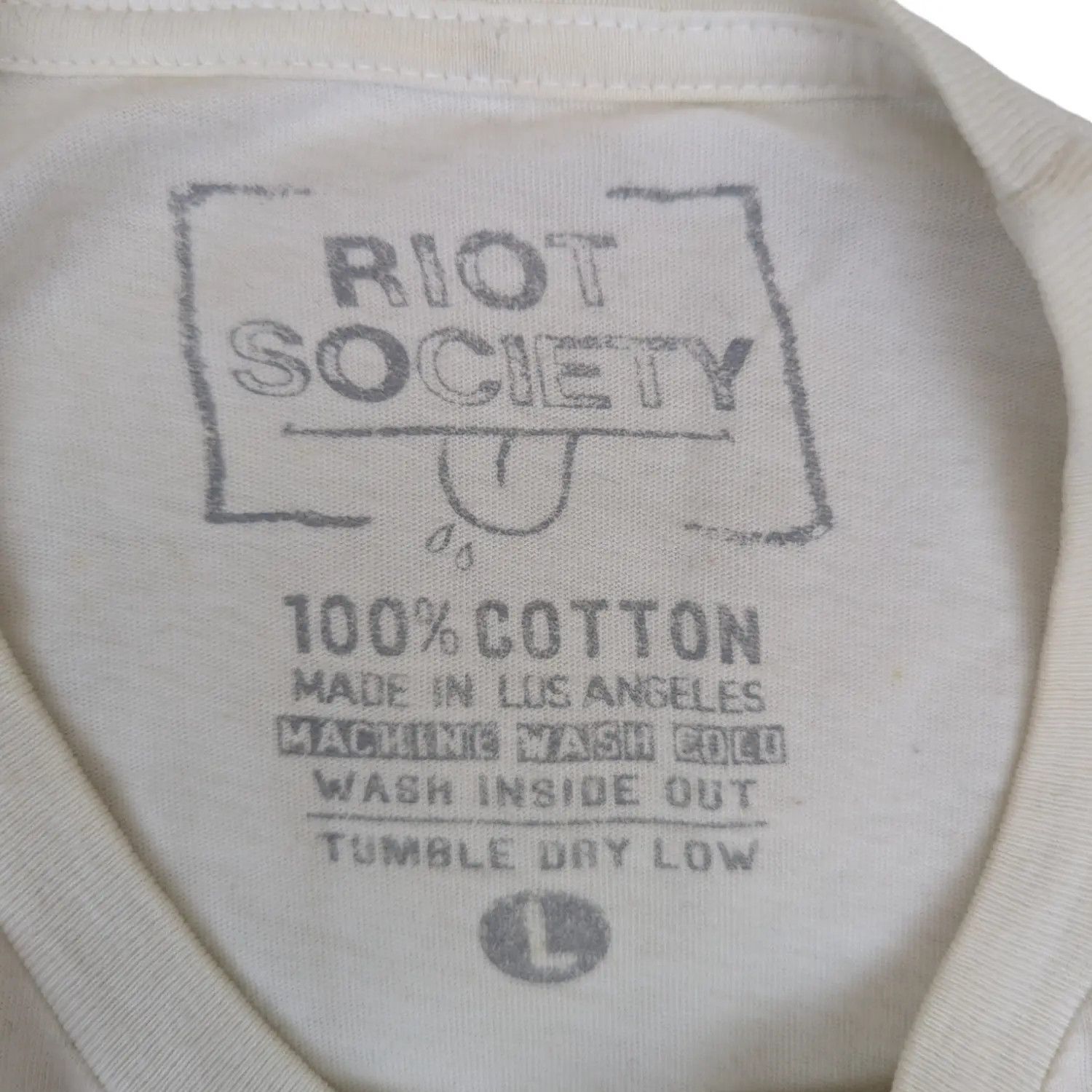 Riot Society RIOT SOCIETY Political Party T-Shirt Size US L / EU 52-54 / 3 - 10 Thumbnail